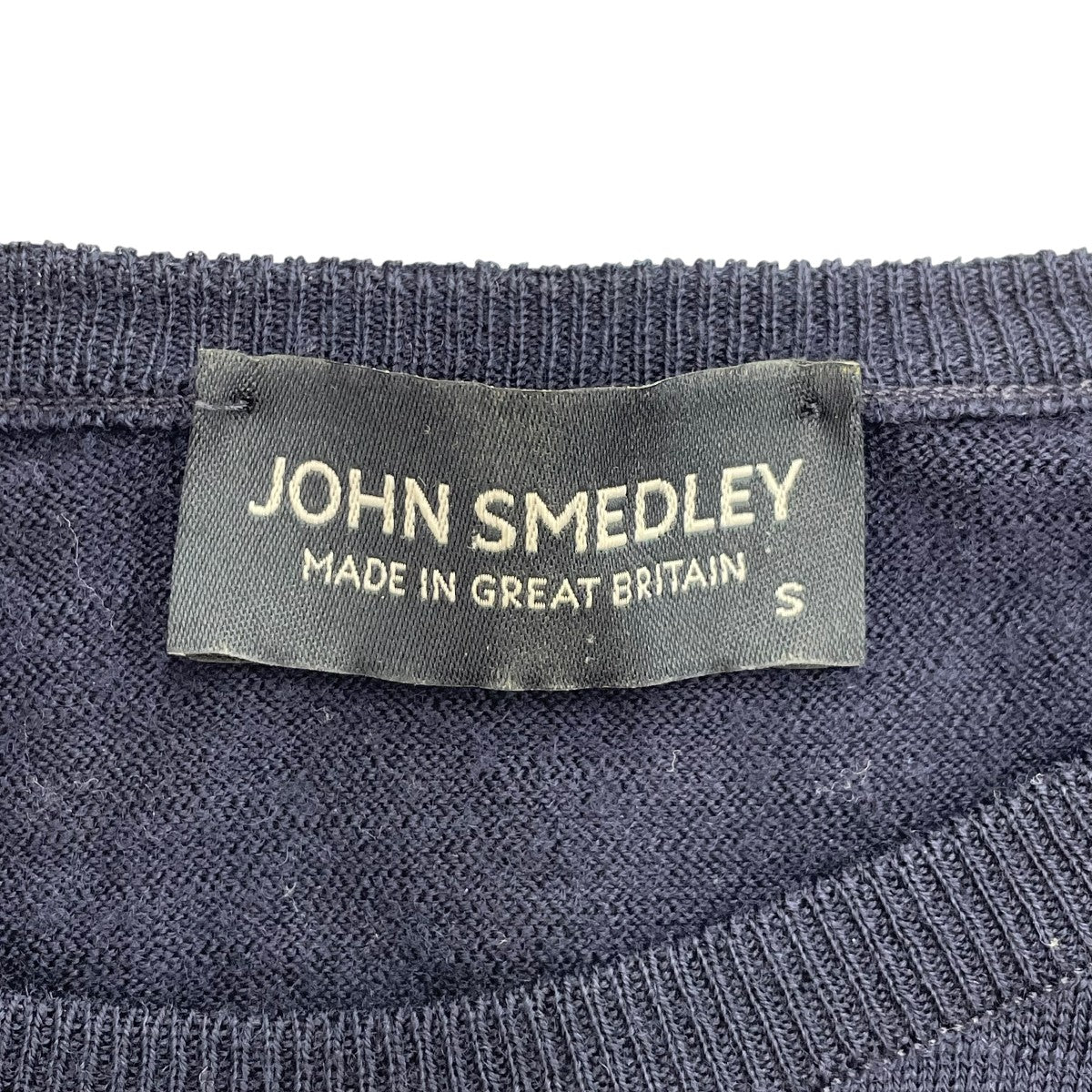 JOHN SMEDLEY クルーネックニット 古着・中古-5枚目のアイテム画像