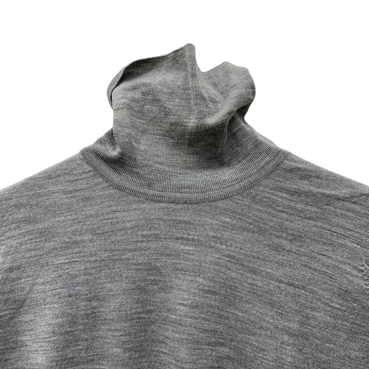 JOHN SMEDLEY タートルネックニット 古着・中古-3枚目のアイテム画像