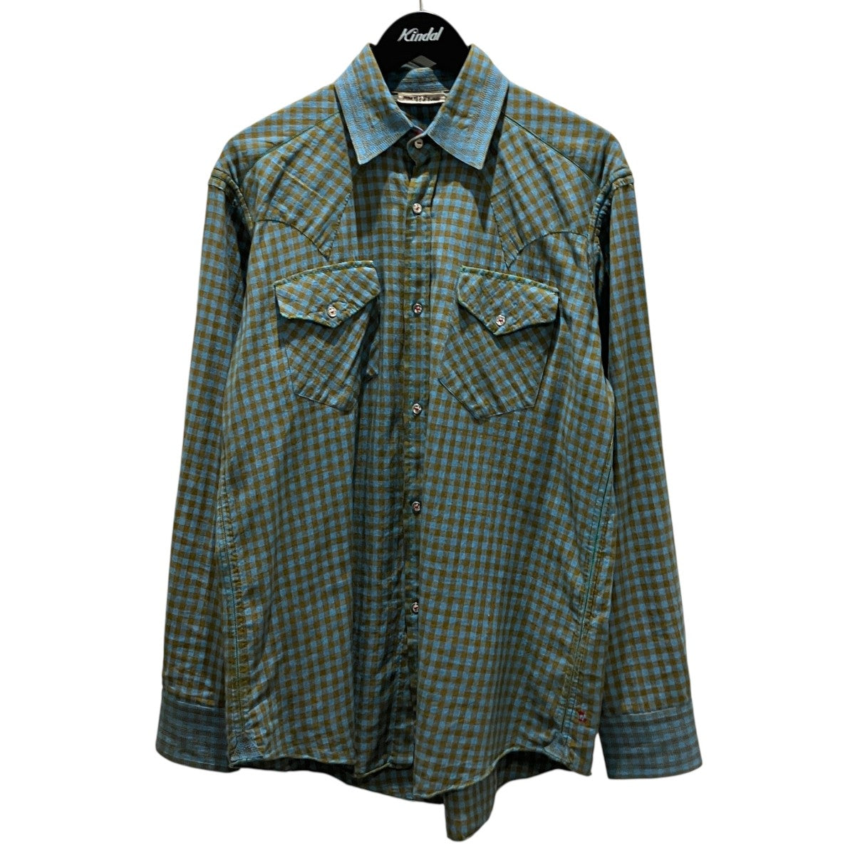 【GUPTA WESTERN】チェックシャツMT5303-0605