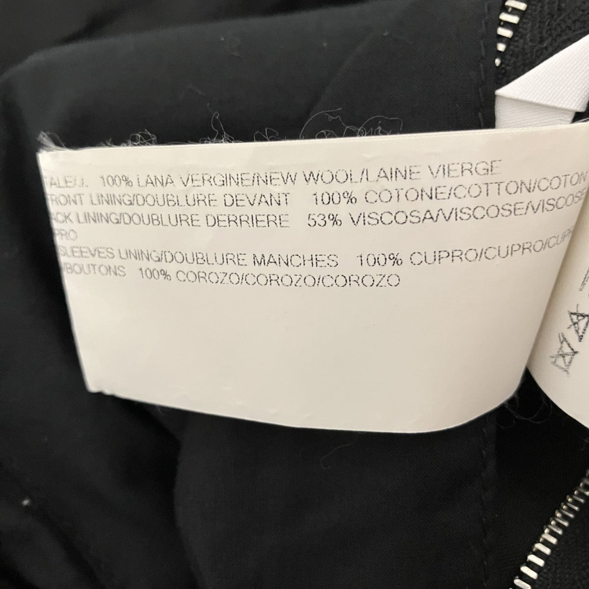 RICK OWENS テーラードジャケットRU16S3751-WL 古着・中古-7枚目のアイテム画像