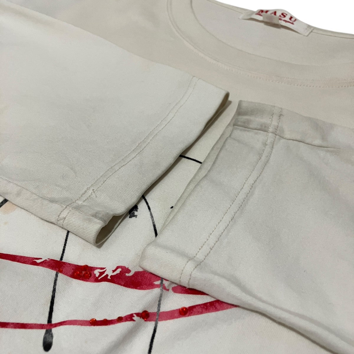 MASU WASTED EXPLORER CREW LONG SLEEVE T-SHIRT長袖TシャツM25F9CS009 古着・中古-5枚目のアイテム画像