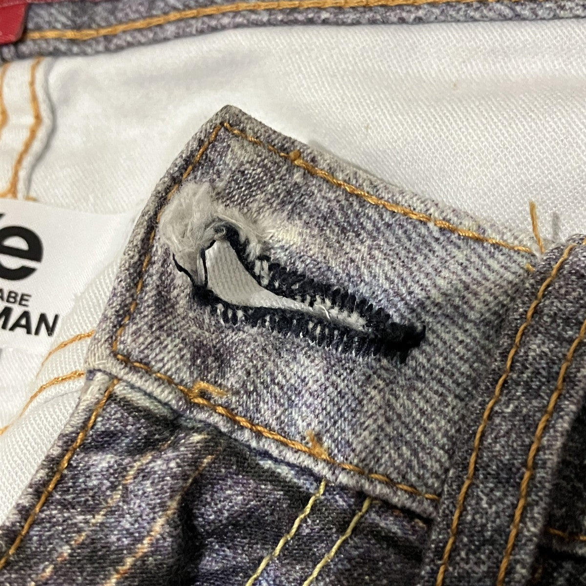 eYe COMME des GARCONS JUNYAWATANABE MAN×LEVI’S デニムパンツWT-P906 古着・中古-6枚目のアイテム画像