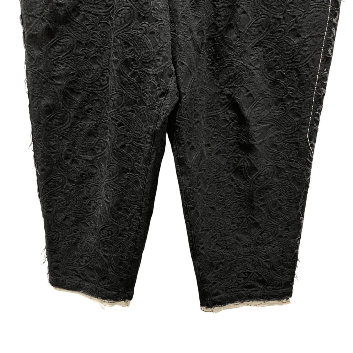 s’yte PAISLEY PATTERN JACQUARDタックパンツUI-P27-034 古着・中古-4枚目のアイテム画像