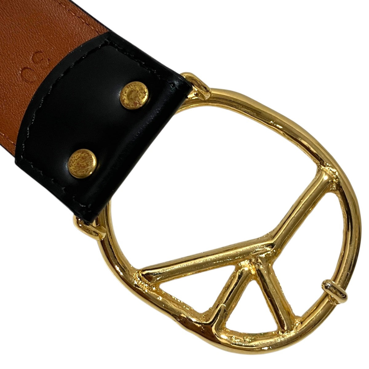 【PEACE BUCKLE BELT】レザーベルトLQ065
