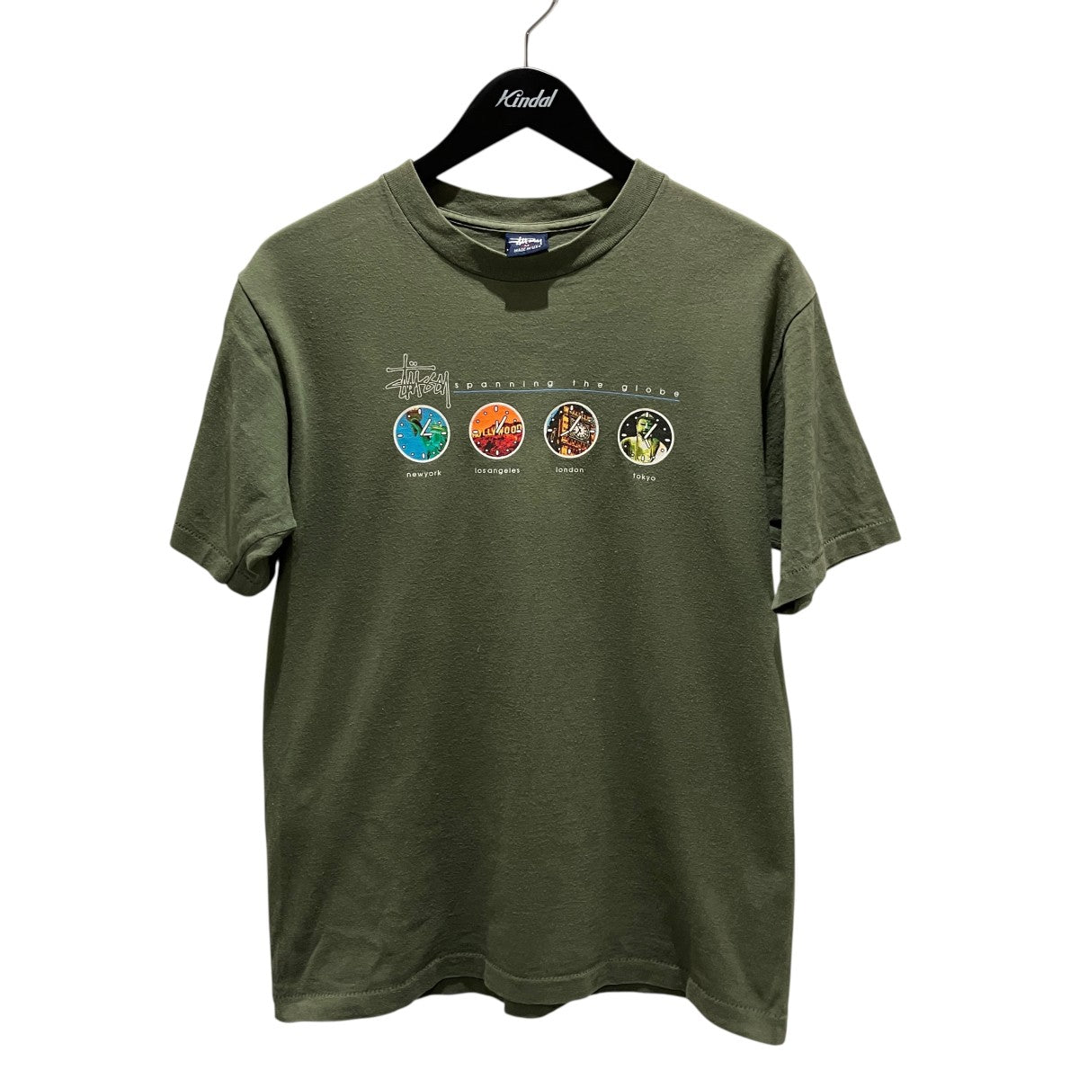 90s【WORLD TIME】半袖Tシャツ