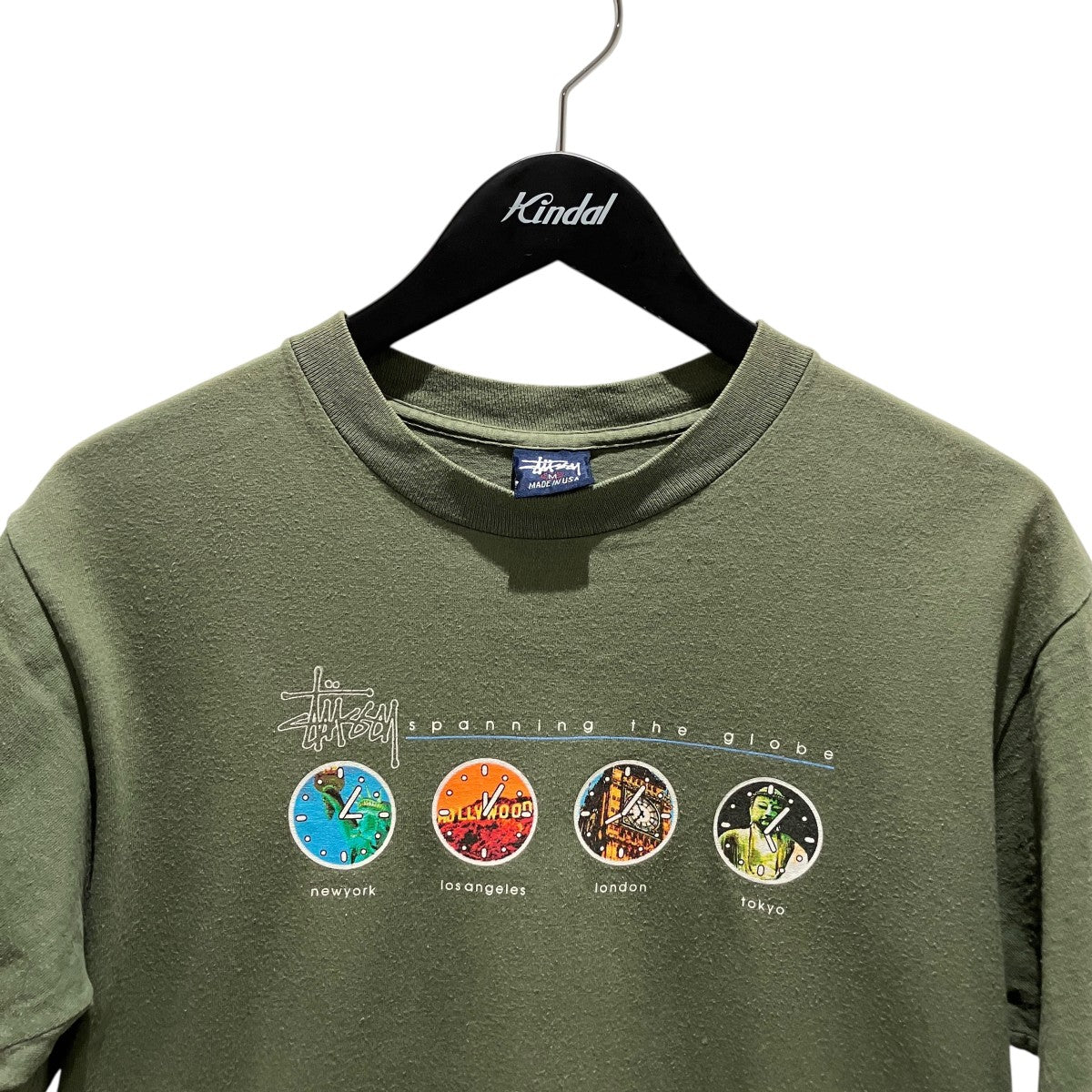 90s【WORLD TIME】半袖Tシャツ
