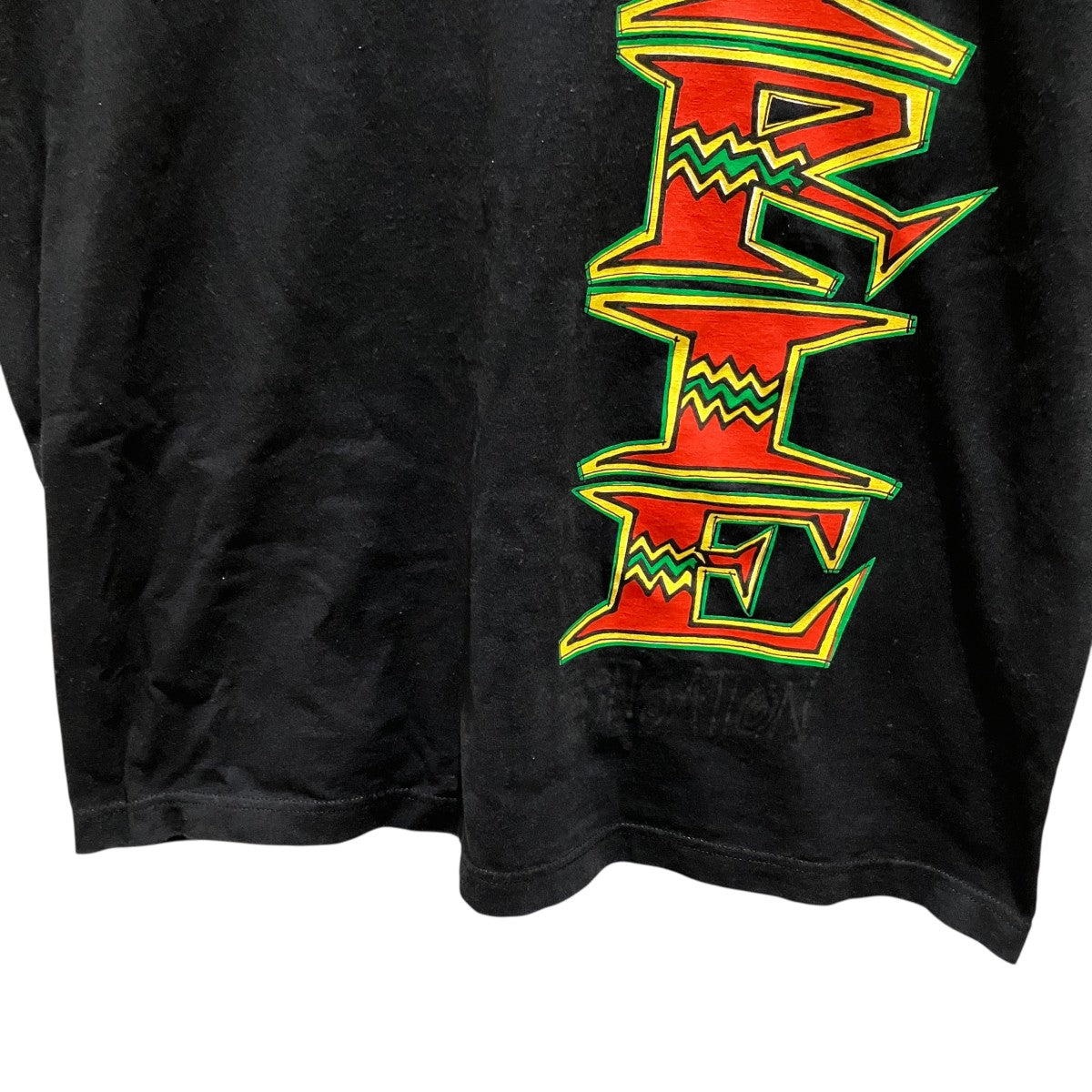 old stussy 黒タグ　美品　IRIE SENSATION XL stussy(ステューシー) 00s【IRIE sensation】半袖Tシャツ ブラック