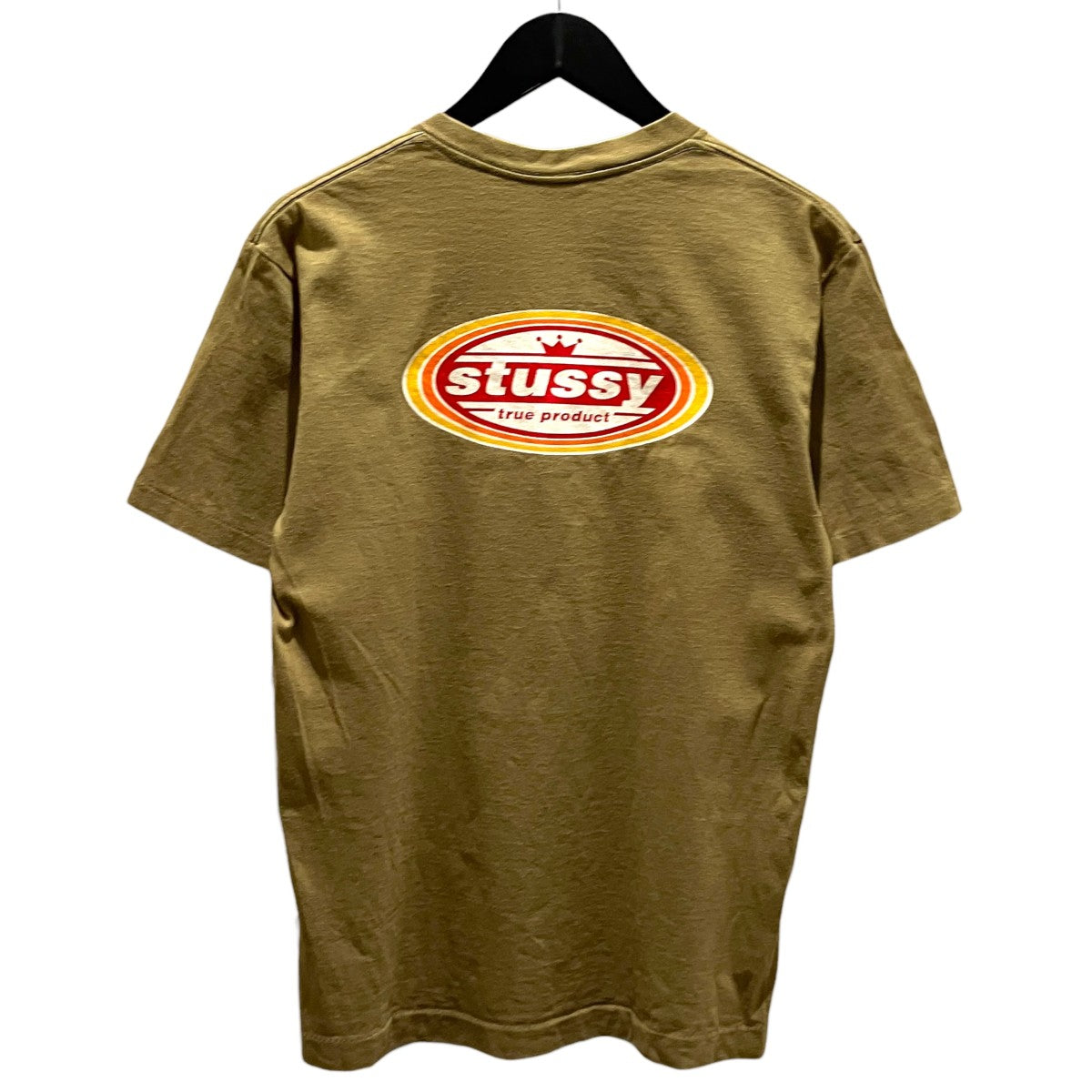 stussy(ステューシー) 【TRUE PRODUCT】半袖Tシャツ オリーブ サイズ M