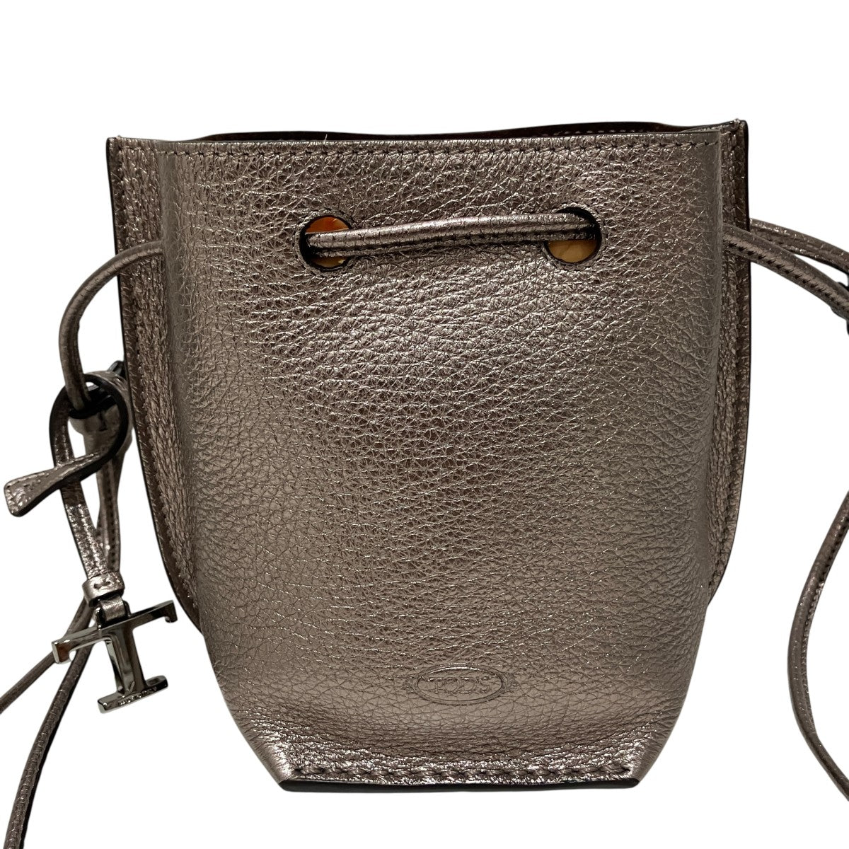 TOD’S Tタイムレス マイクロショルダーバケットバッグ 古着・中古-3枚目のアイテム画像