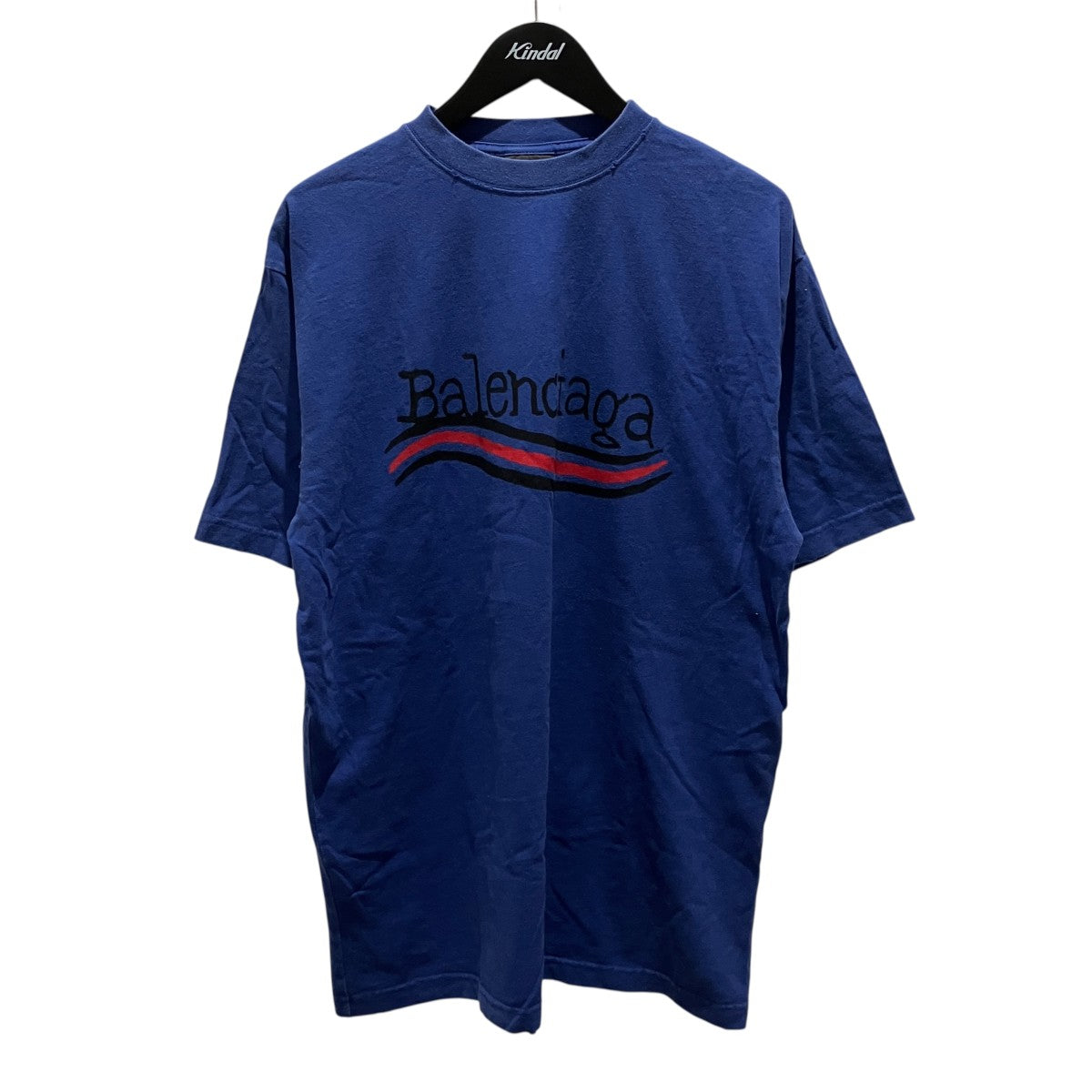 BALENCIAGA キャンペーンロゴ半袖Tシャツ641675 古着・中古-1枚目のアイテム画像