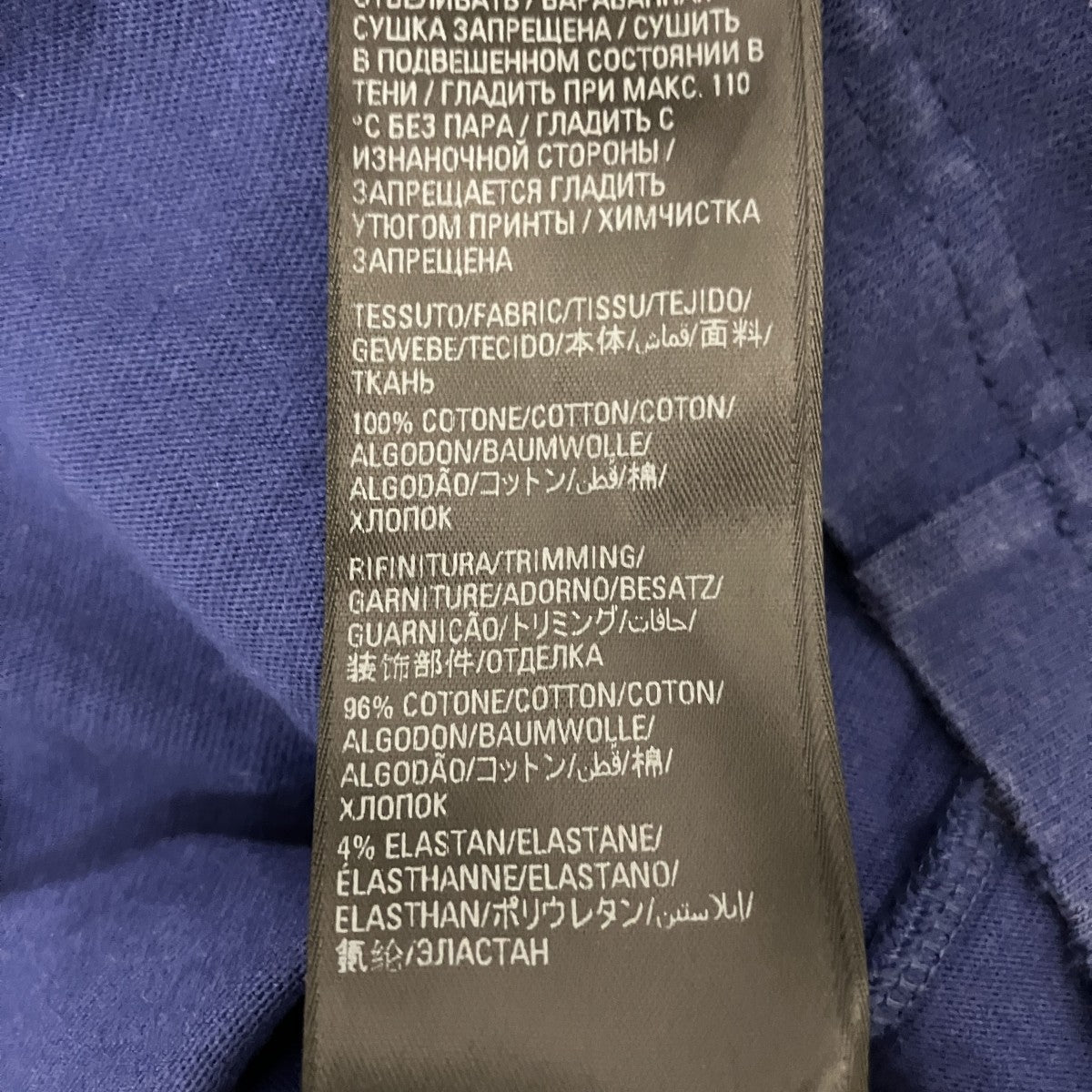 BALENCIAGA キャンペーンロゴ半袖Tシャツ641675 古着・中古-6枚目のアイテム画像