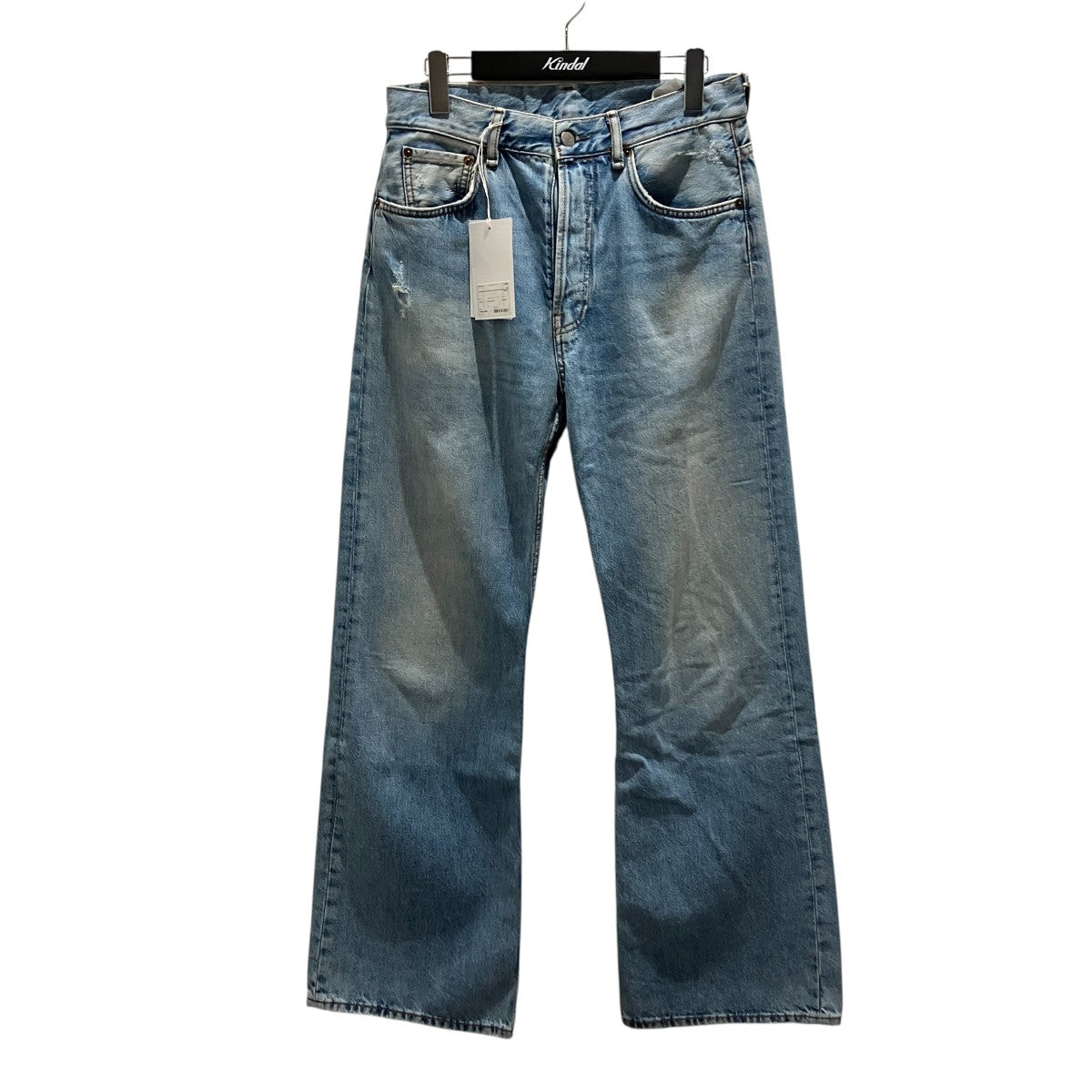 2021F Light Blue Trash EcoデニムパンツA00338-