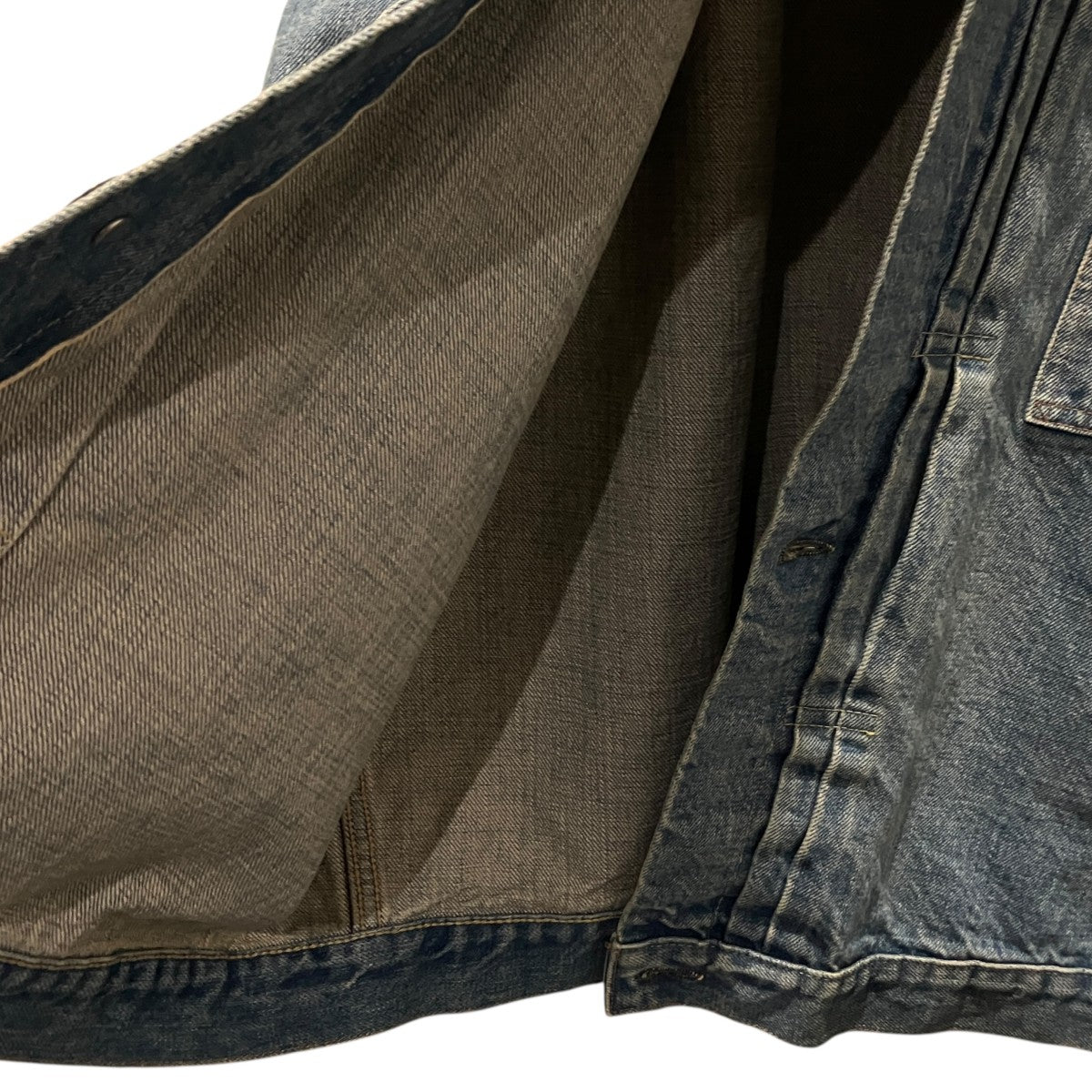 【HYPER BIG WW2 1ST KIBATA VINTAGE WASH SHUTTLE DENIM JACKET】デニムジャケット