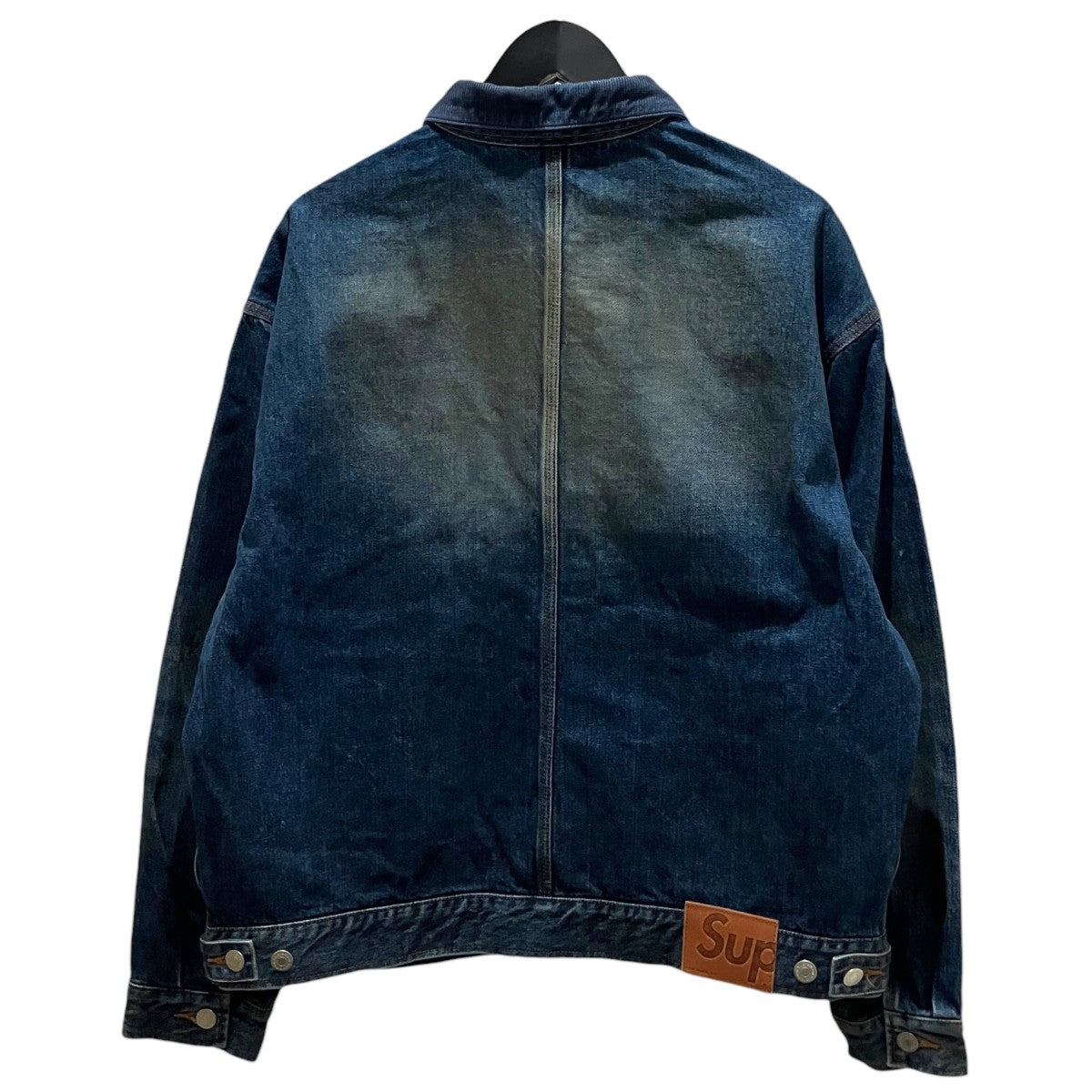 25AW【DISTRESSED SELVEDGE TRUCKER JACKET WASHED INDIGO】デニムジャケット