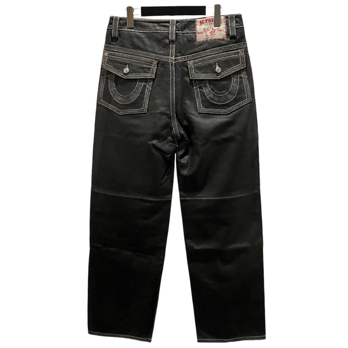 パンツ True Religion Supreme×TRUE RELIGION 25AW【Loose Fit Leather Pant 】レザーパンツ