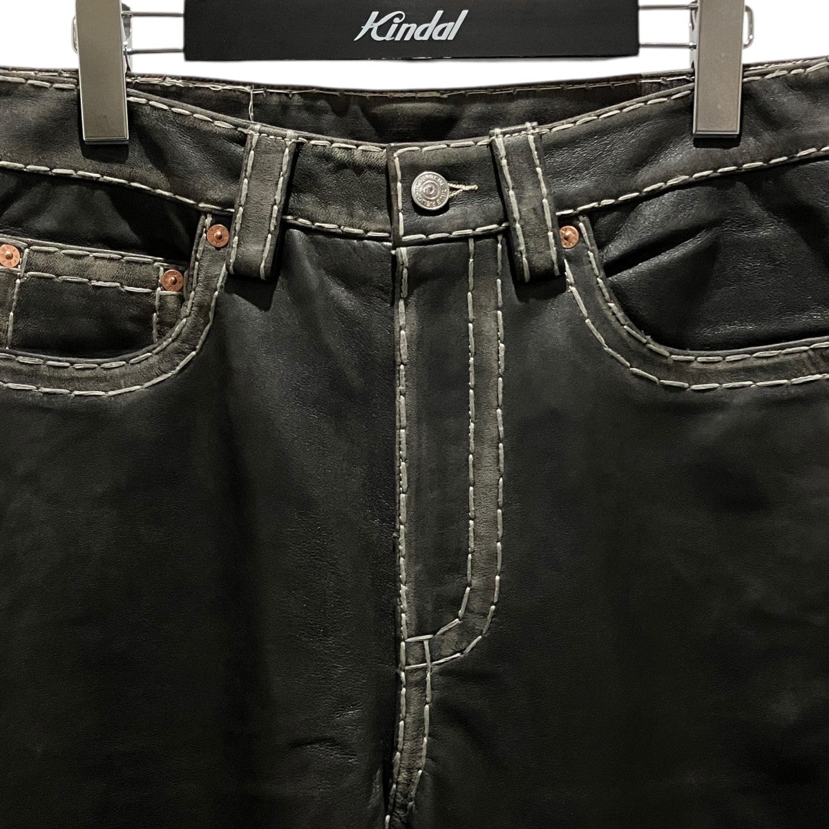 25AW【Loose Fit Leather Pant 】レザーパンツ