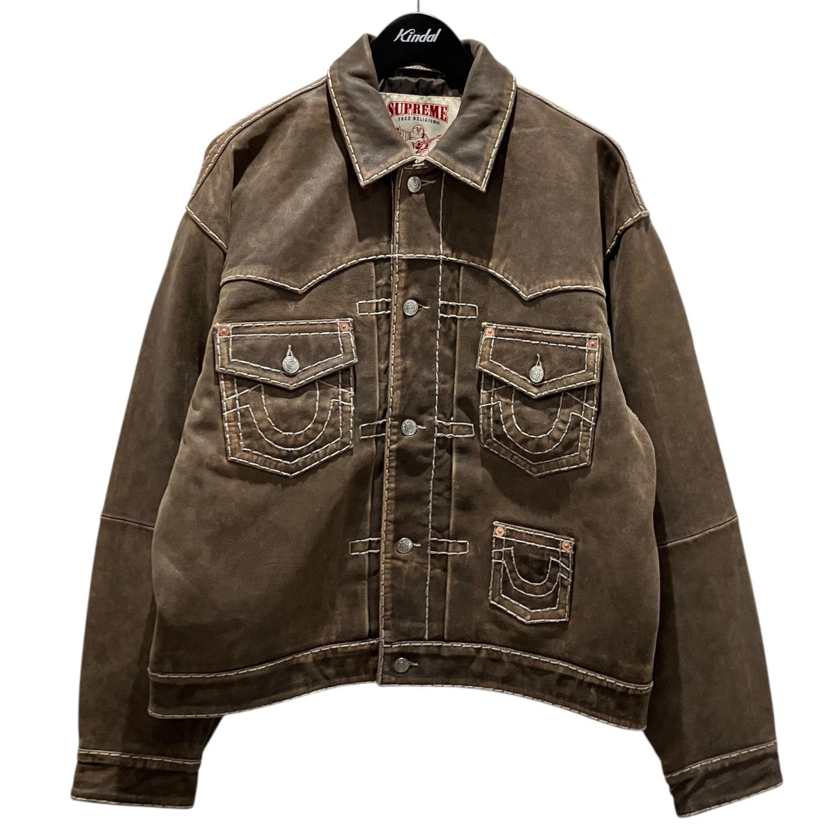 【LEATHER TRUCKER JACKET】レザージャケット