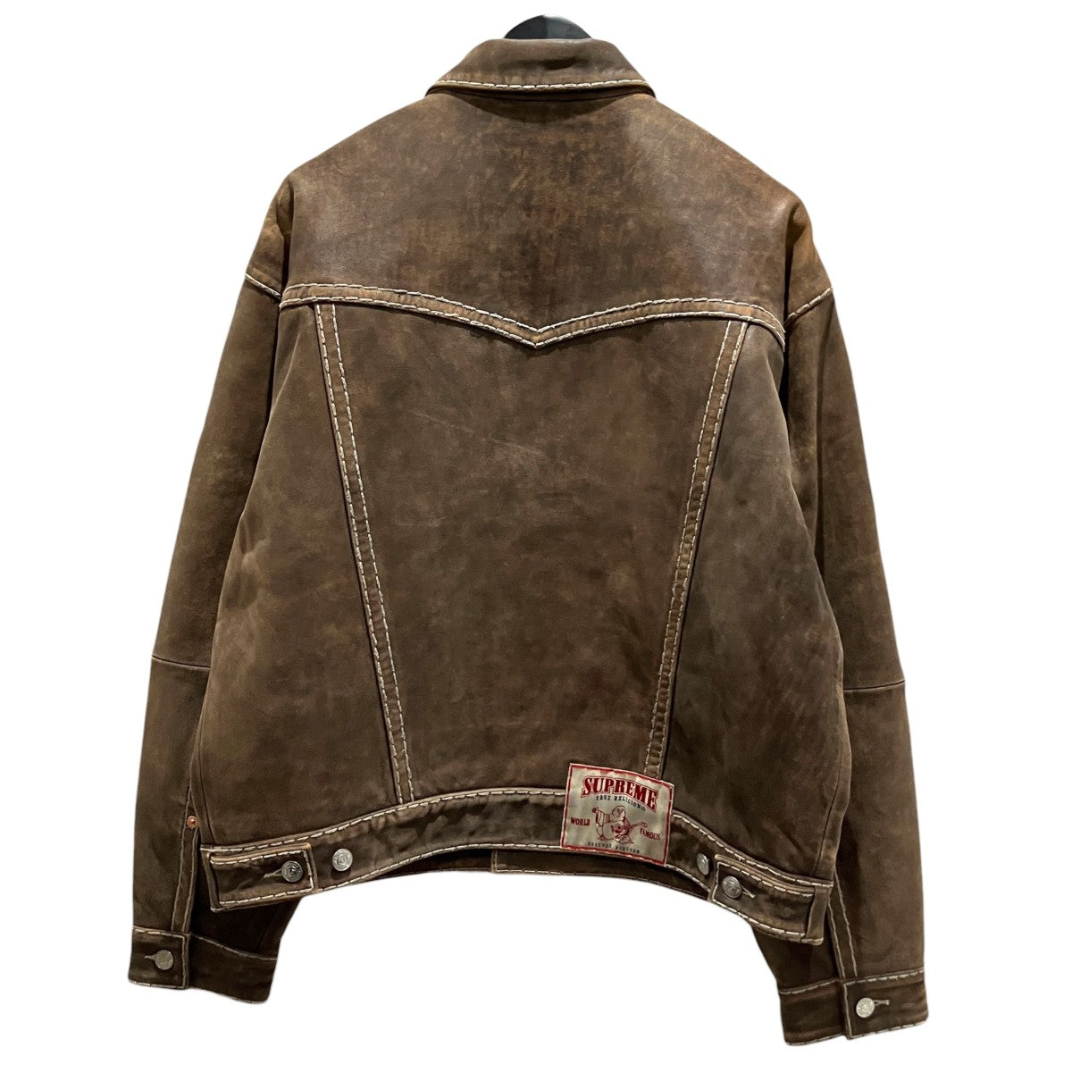 【LEATHER TRUCKER JACKET】レザージャケット