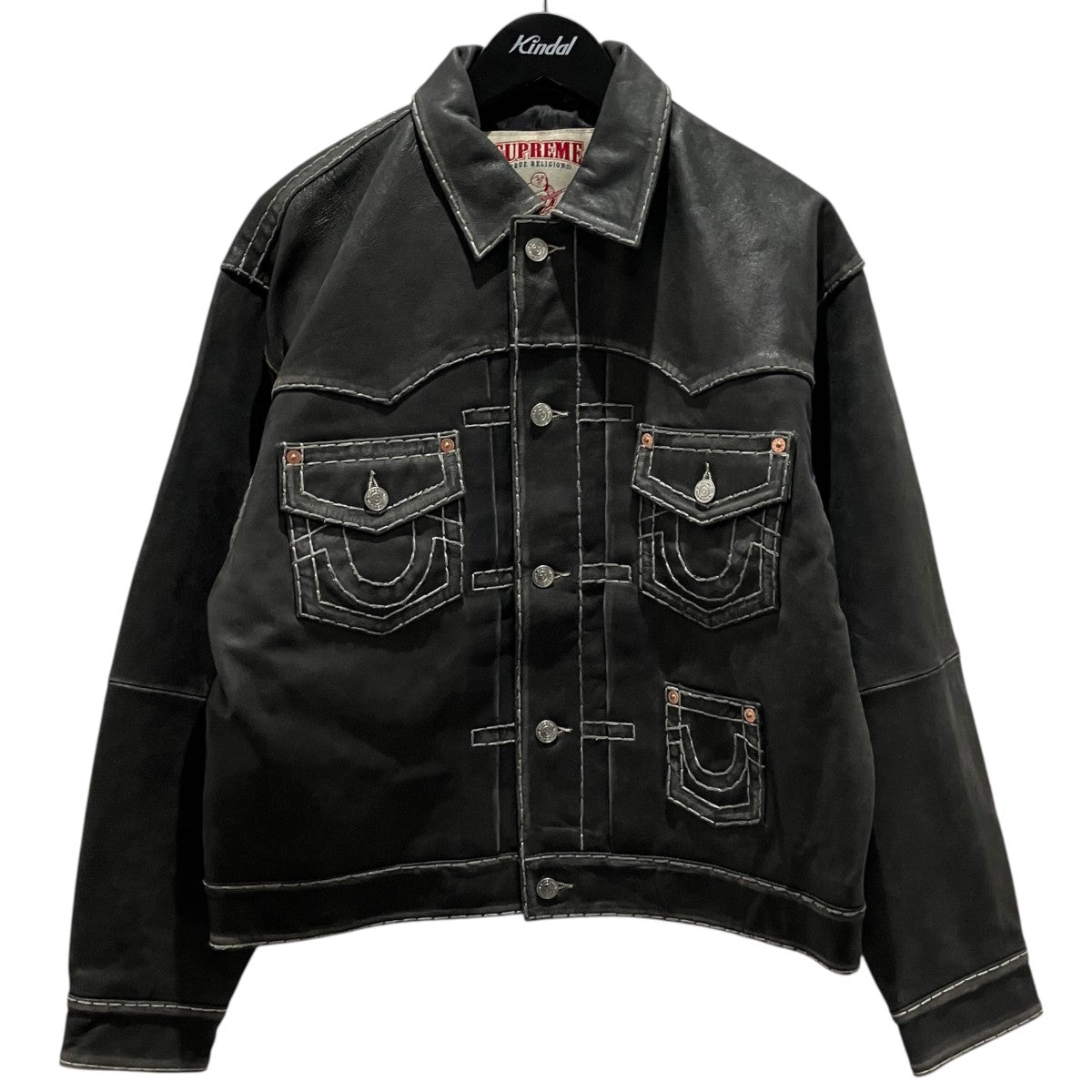 【LEATHER TRUCKER JACKET】レザージャケット
