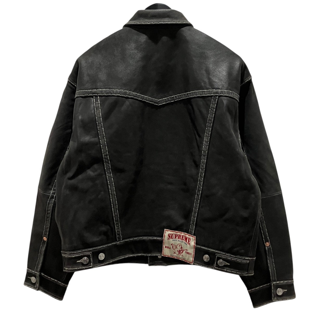 【LEATHER TRUCKER JACKET】レザージャケット