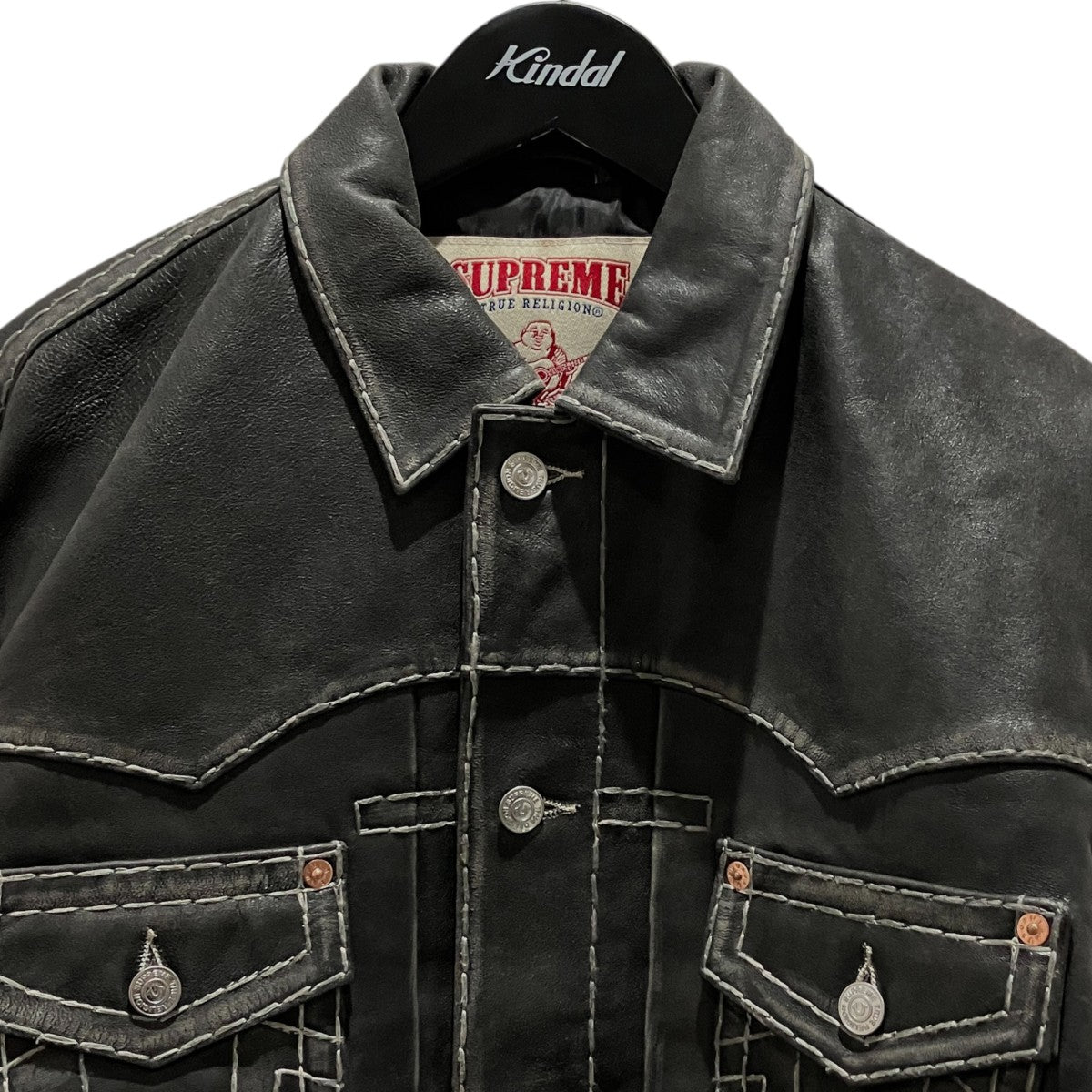【LEATHER TRUCKER JACKET】レザージャケット