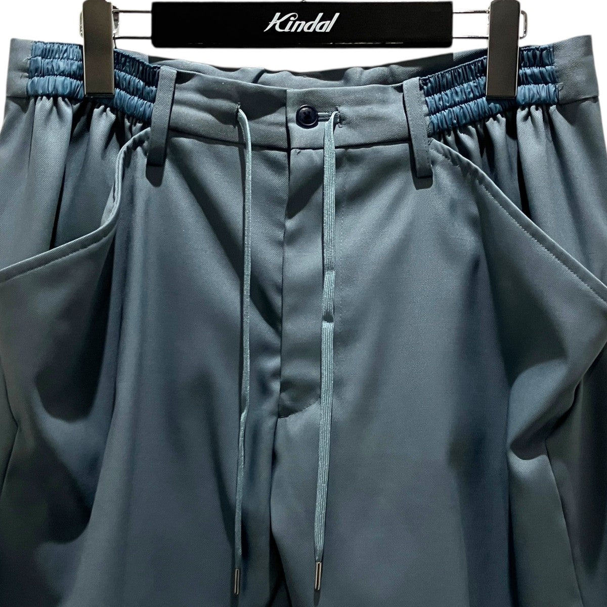 【3D CUT tapered slacks】ウールエステルパンツFU9-PA-08