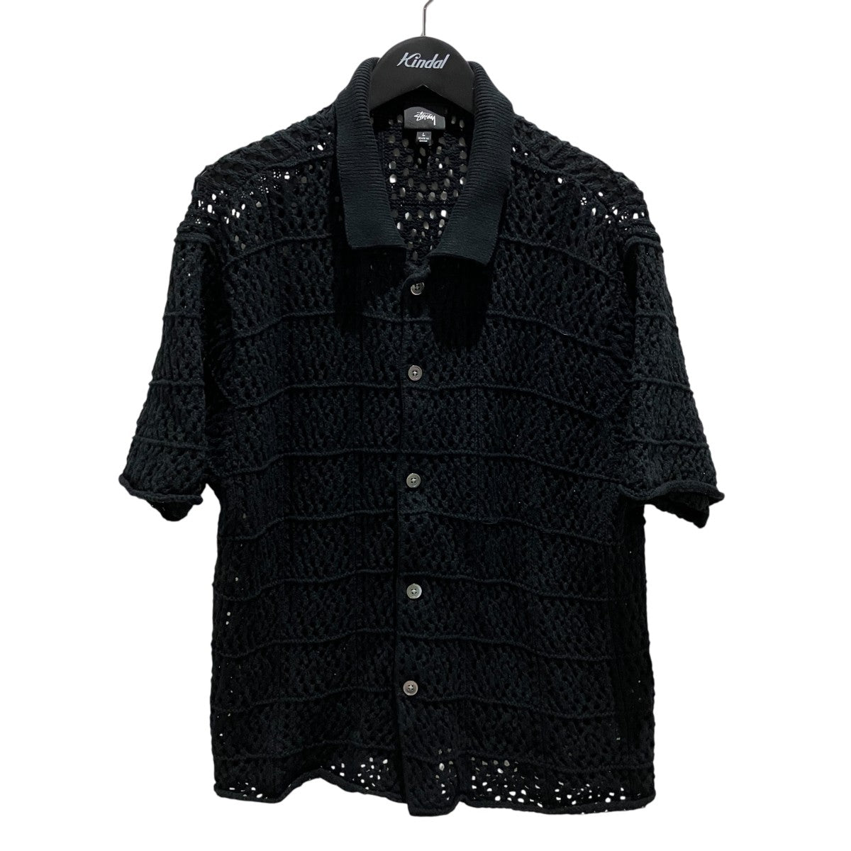 【CROCHET SHIRT】ニットポロシャツ117127