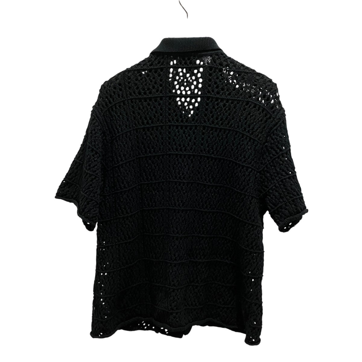 【CROCHET SHIRT】ニットポロシャツ117127