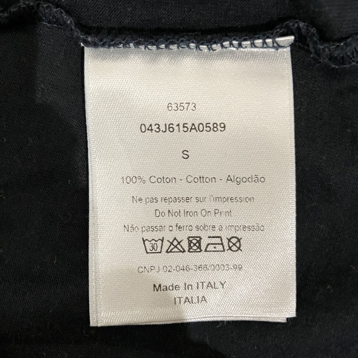 【ATELIER 】半袖Tシャツ043J615A0589