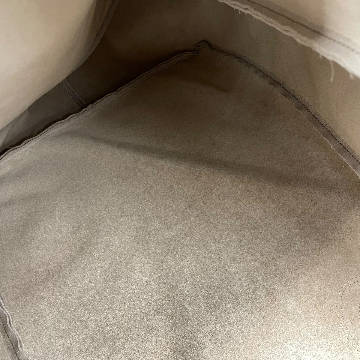 ULTRASUEDE TOTE Lフェイクスウェードトートバッグ