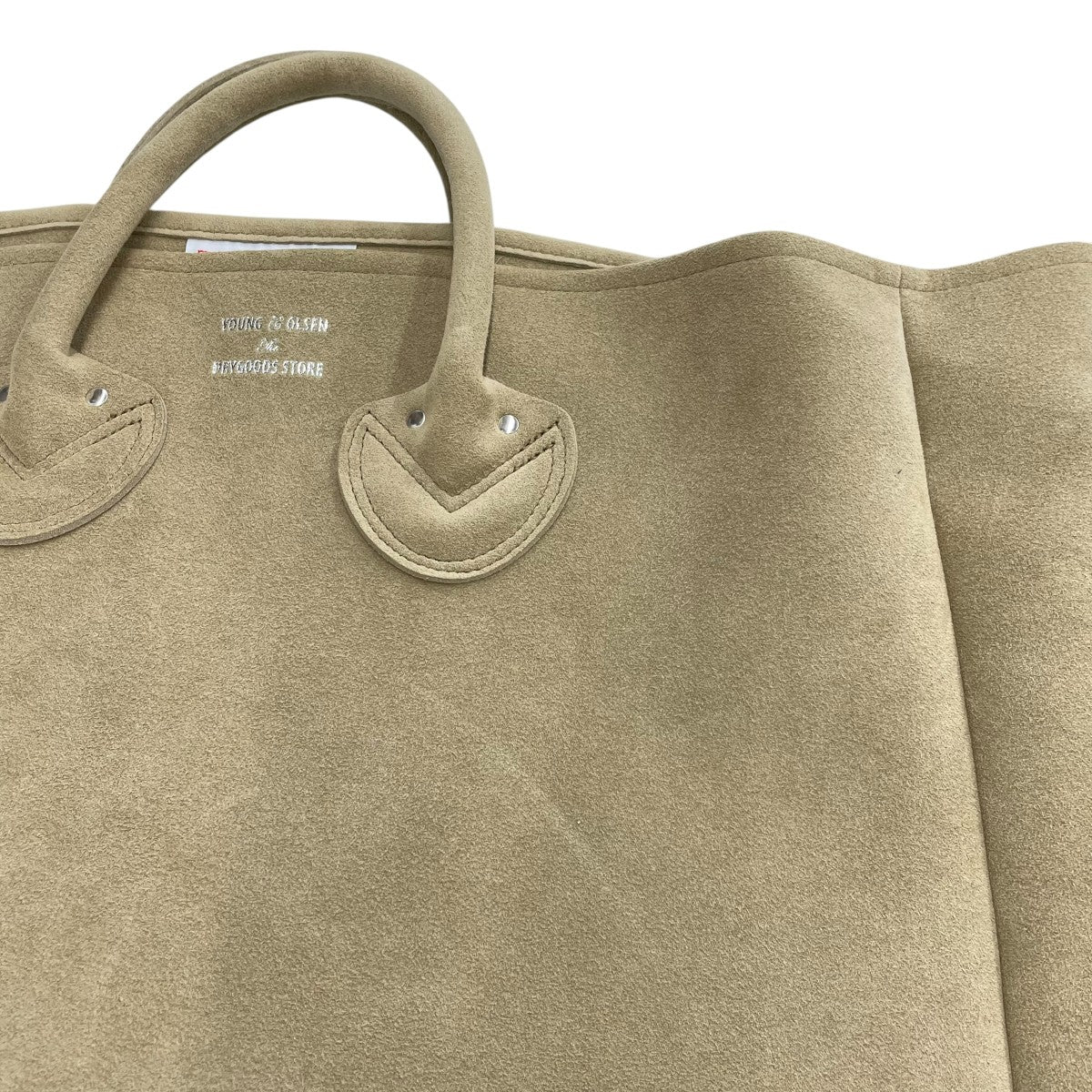 ULTRASUEDE TOTE Lフェイクスウェードトートバッグ
