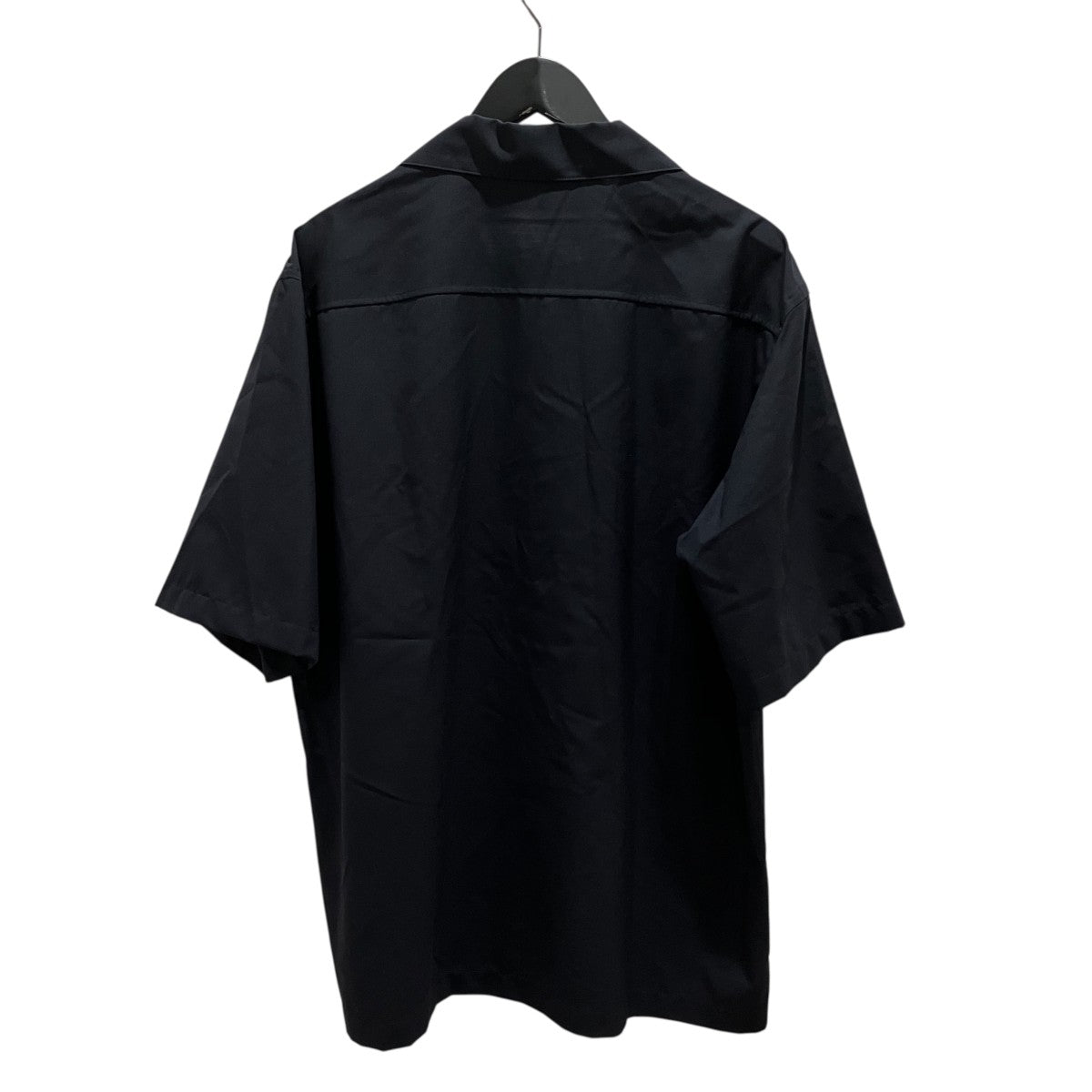 SUPER FINE TROPICAL WOOL OPEN COLLAR HALF SLEEVED SHIRT半袖シャツA25SS02WT