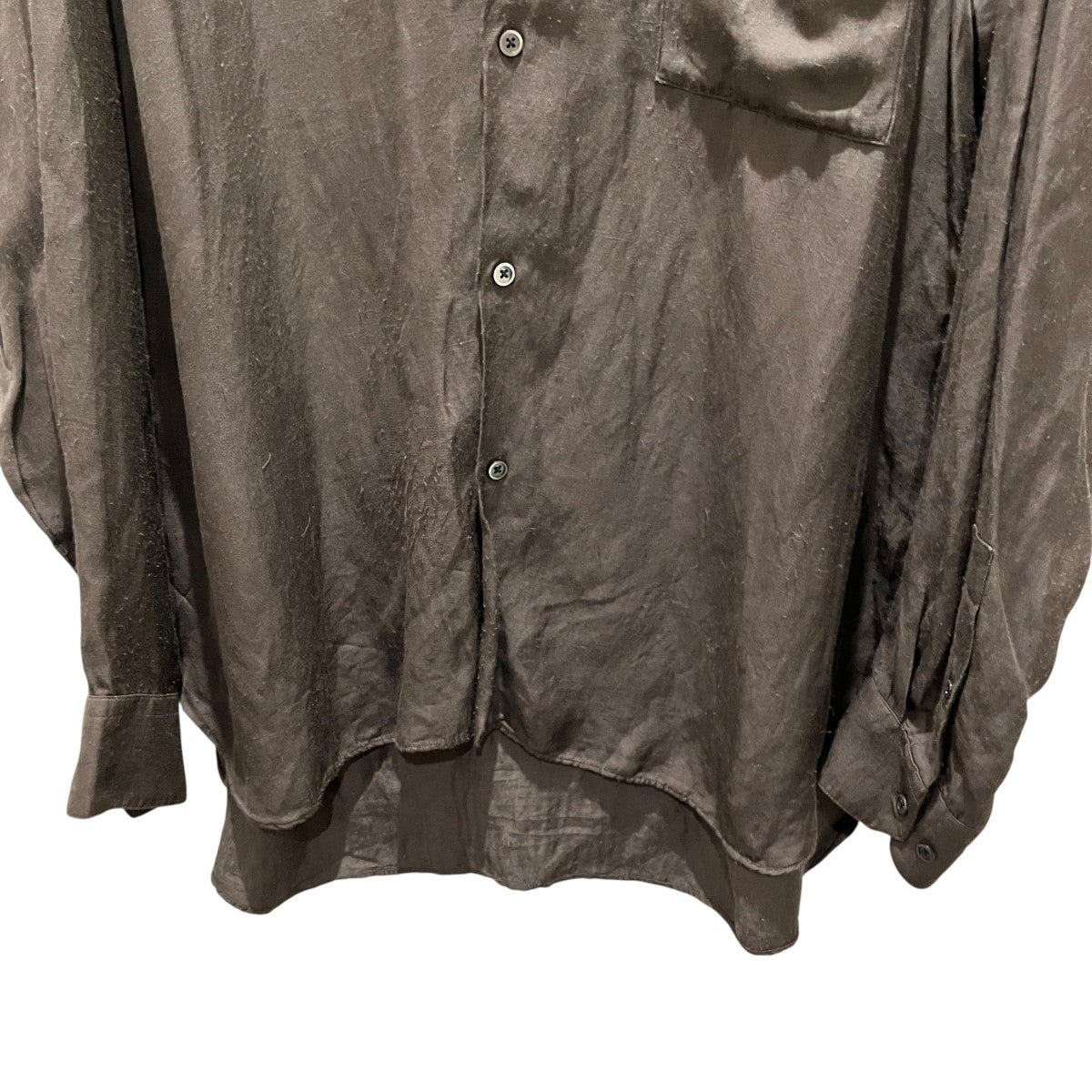 25SSVIS／LI TWILL OVERSIZED LS SHIRTシャツST.1152