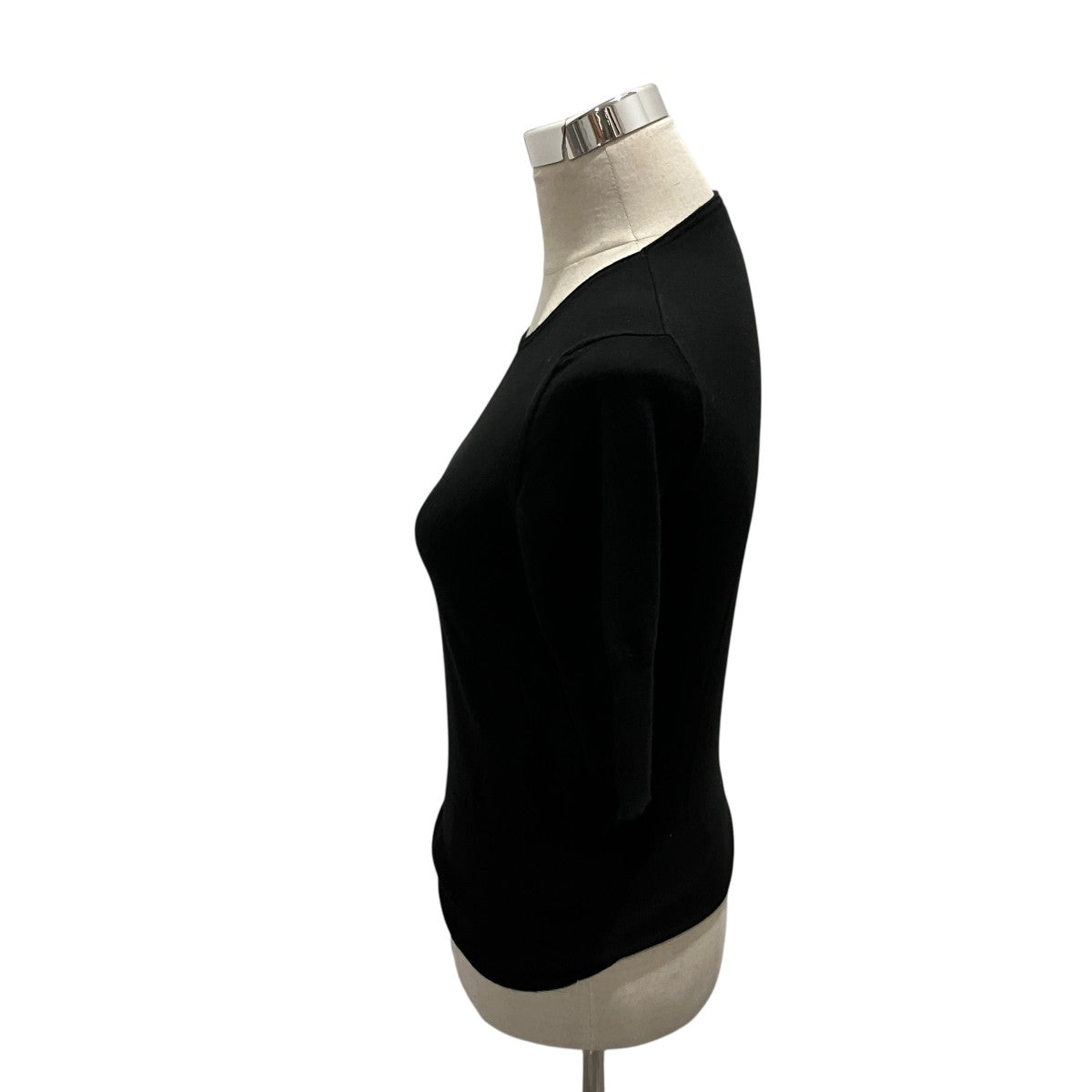 ウールカシミヤ半袖ニット3958Y196