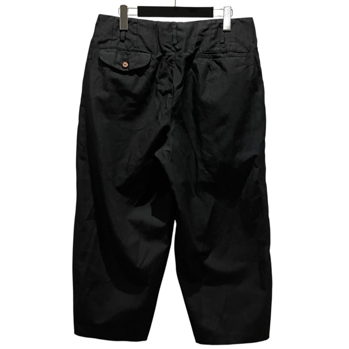 コムデギャルソンオムプリュス　2タックパンツ　エステルツイル製品染加工　ポリ縮 COMME des GARCONS HOMME PLUS(コムデギャルソンオムプリュス) 製品