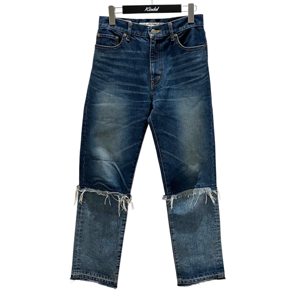 【WASHED DENIM LAYERED】デニムパンツ2C024-0320-50