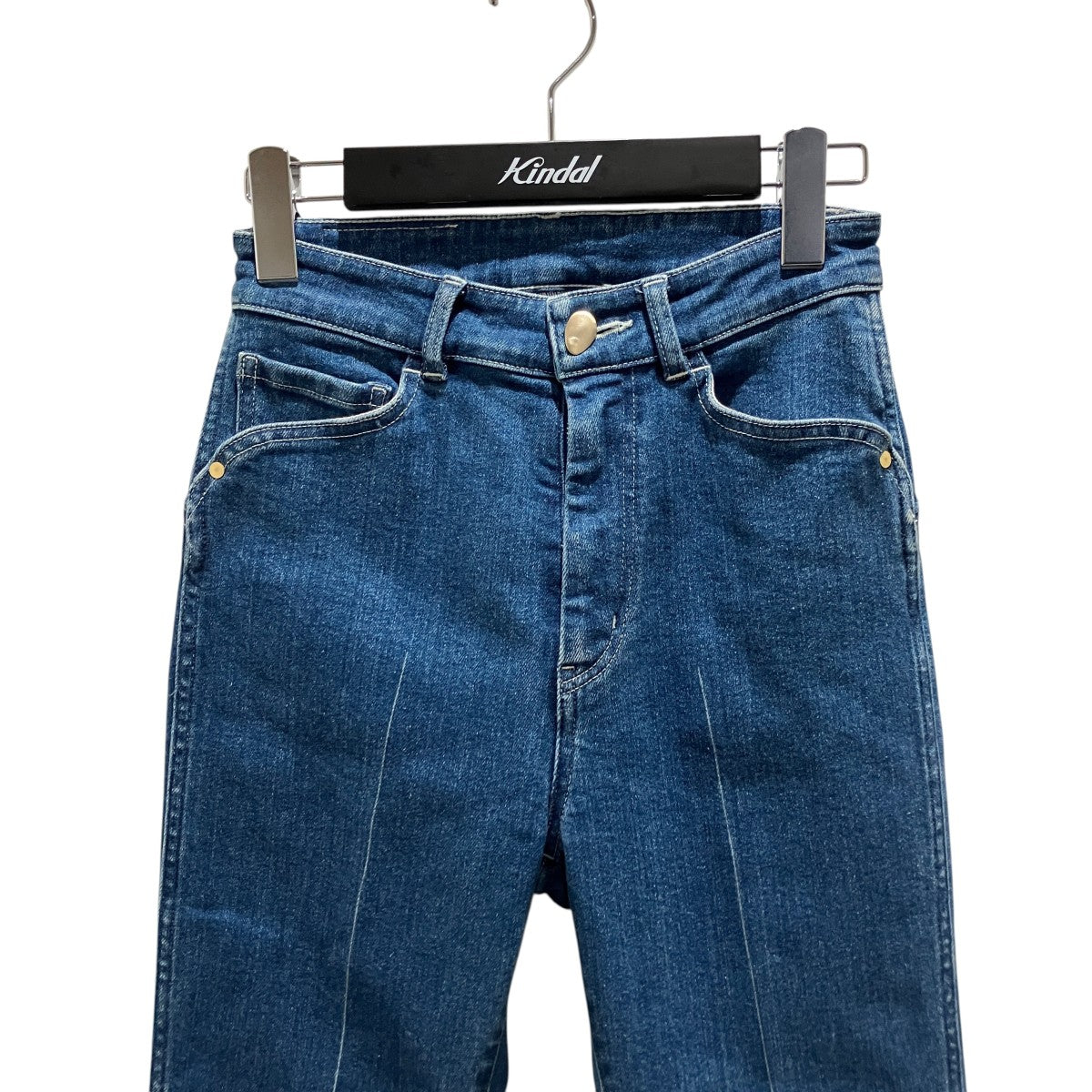【Stretch Cropped Flare Jeans】フレアデニムパンツMM25FW-PTO61
