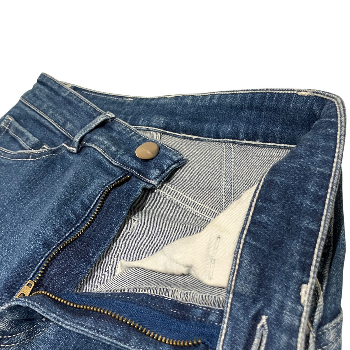 【Stretch Cropped Flare Jeans】フレアデニムパンツMM25FW-PTO61
