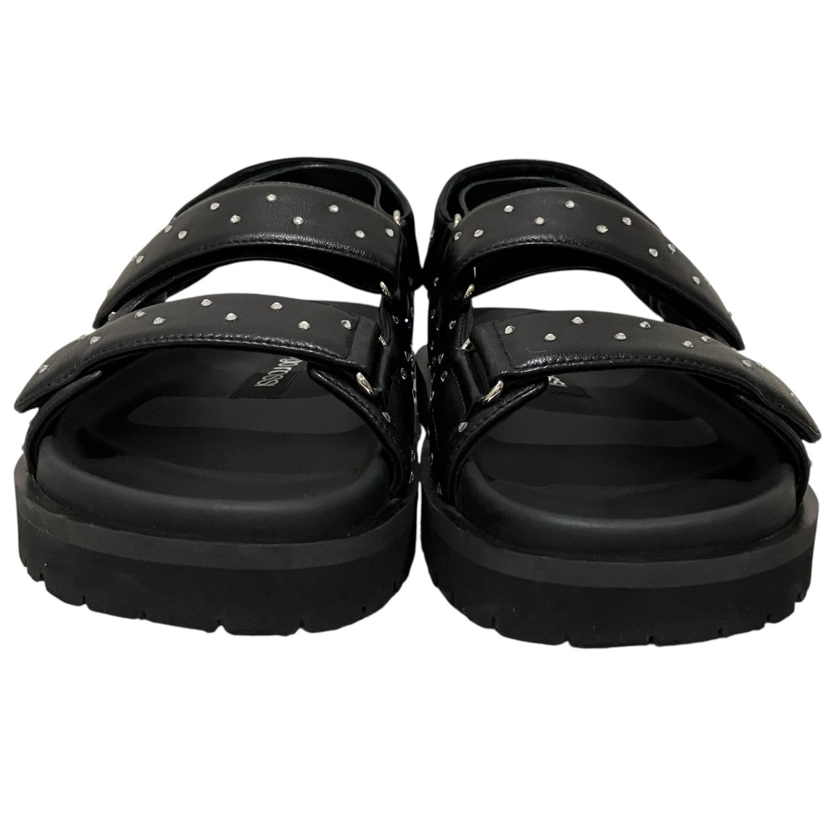 【SCARPE DONNA】ラインストーンサンダルB10490-MFL140-9000-400