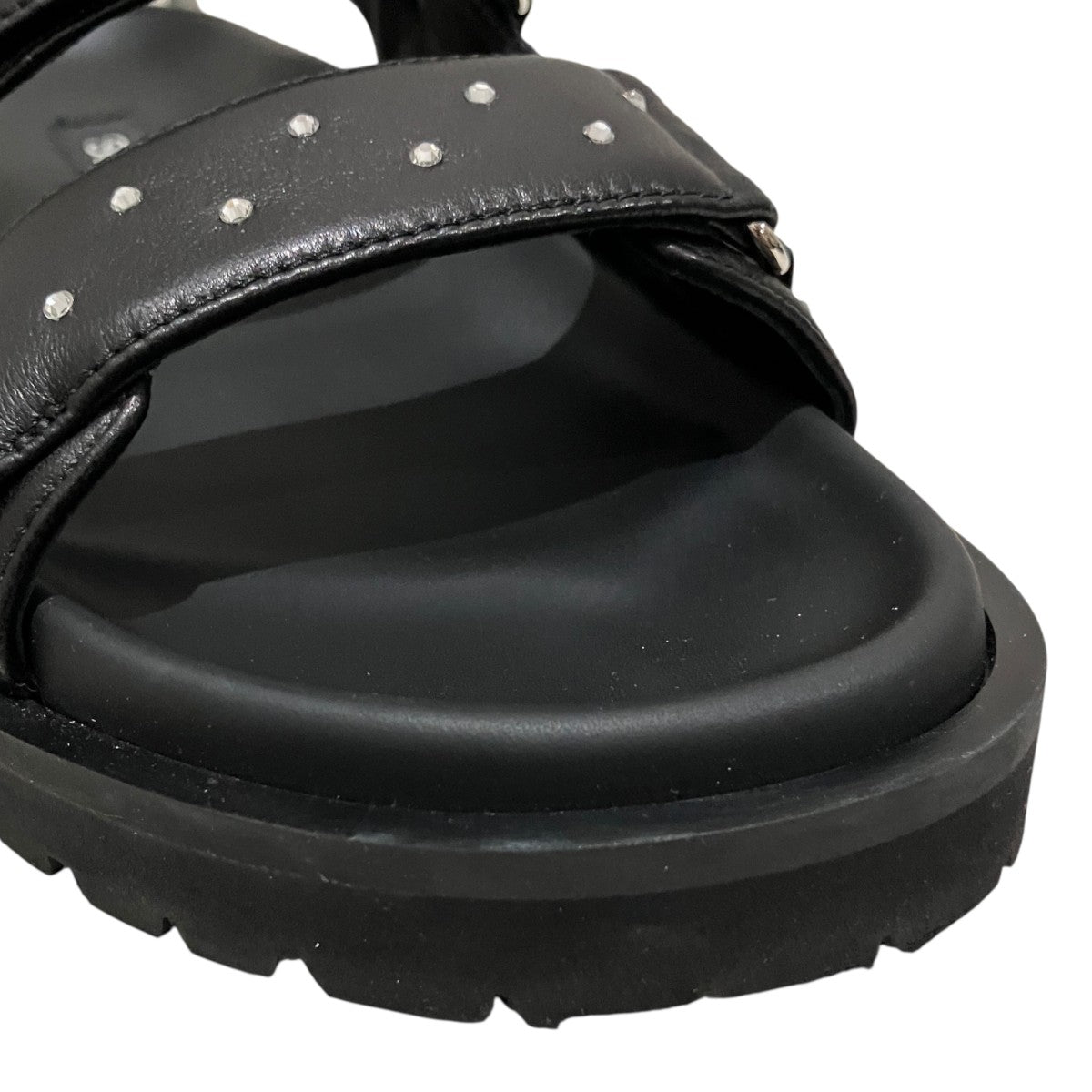 【SCARPE DONNA】ラインストーンサンダルB10490-MFL140-9000-400
