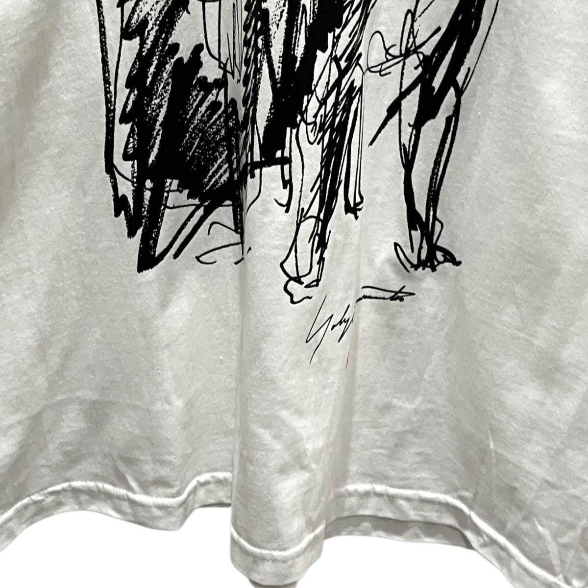 【Scribble Portrait Tee】プリントTシャツ