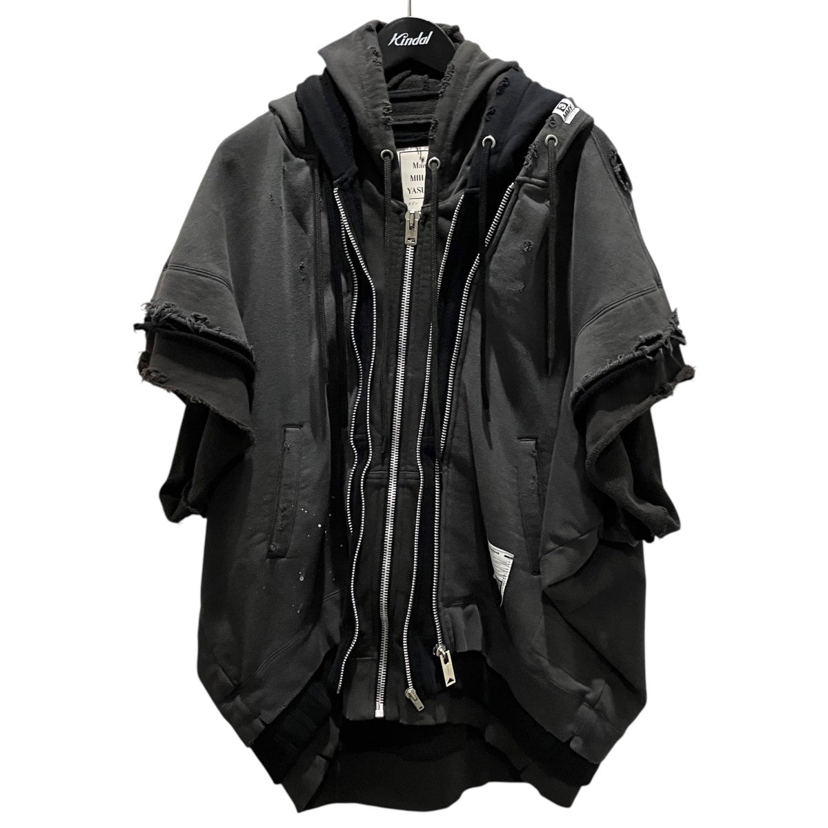 26SS【TRIPLE LAYERED VEST】レイヤードパーカーベストJ16VT762