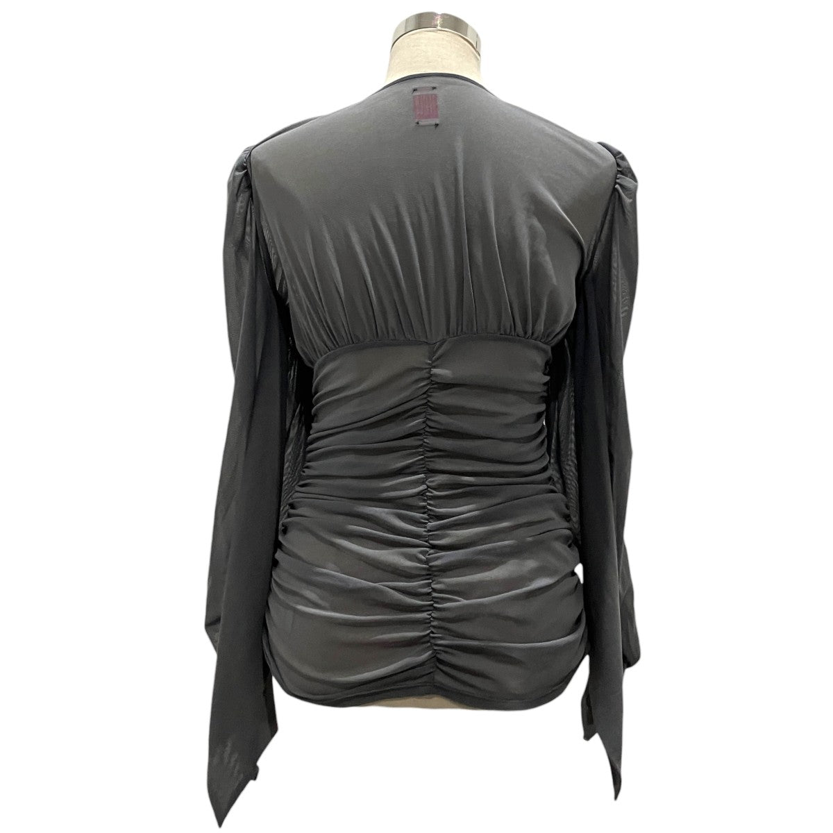 【TULLE GATHERED TOPS ／ TULLE GATHERED TOP】シャーリングブラウスFTC252-0420