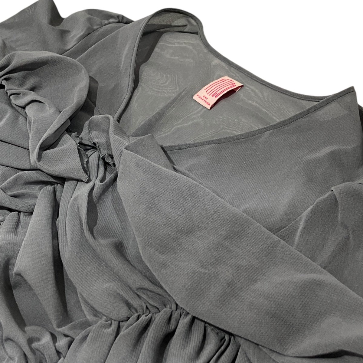 【TULLE GATHERED TOPS ／ TULLE GATHERED TOP】シャーリングブラウスFTC252-0420