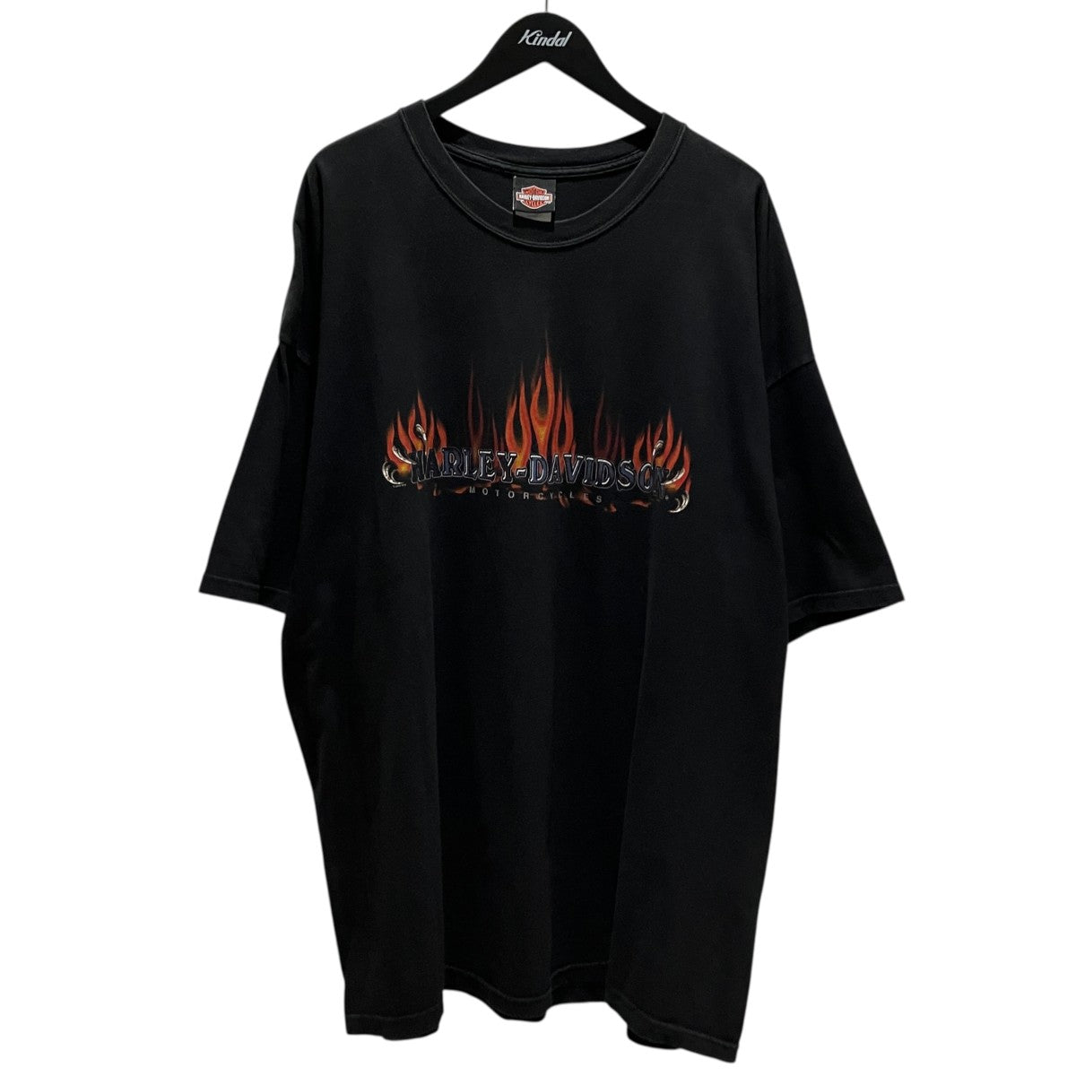00sファイヤーパターン半袖Tシャツ
