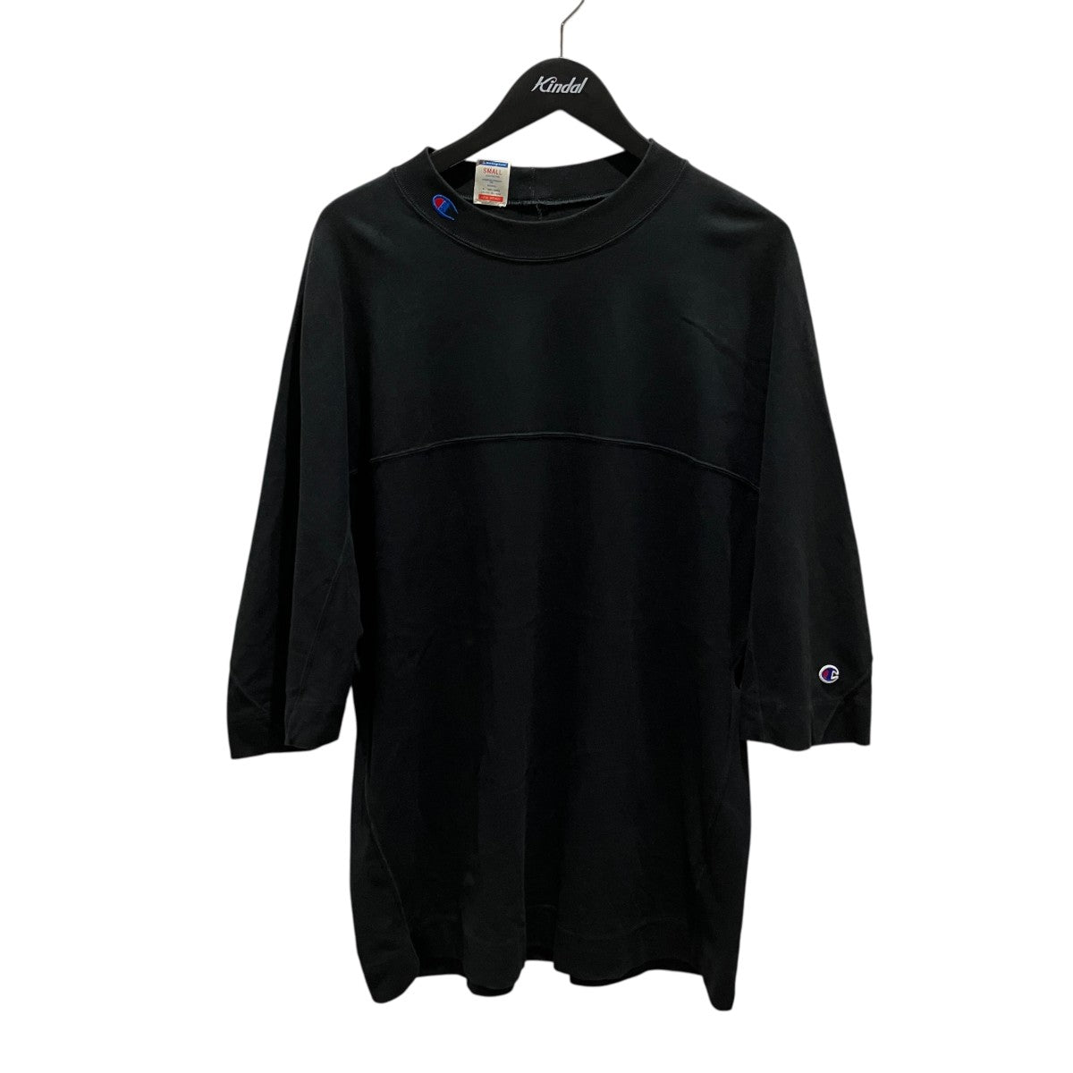 【FOOTBALL T-SHIRT】半袖モックネックTシャツC8-Z344
