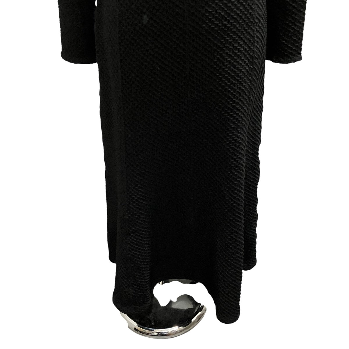 25AW【Shirring Jersey Jacquard Dress】長袖ワンピースMM25FW-JS038