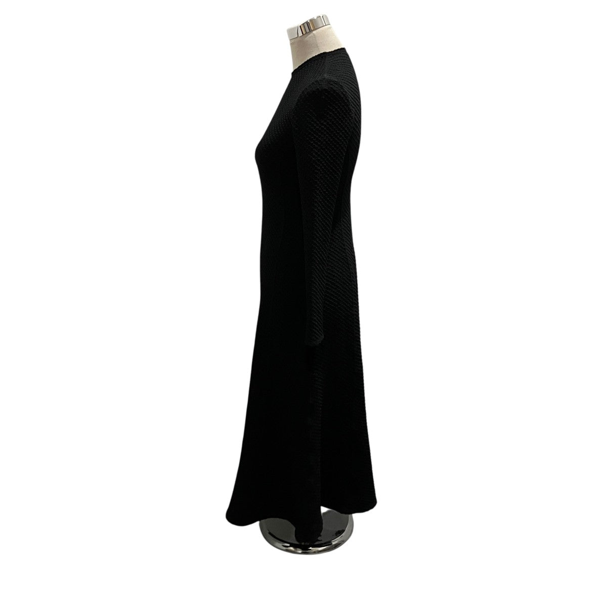 25AW【Shirring Jersey Jacquard Dress】長袖ワンピースMM25FW-JS038