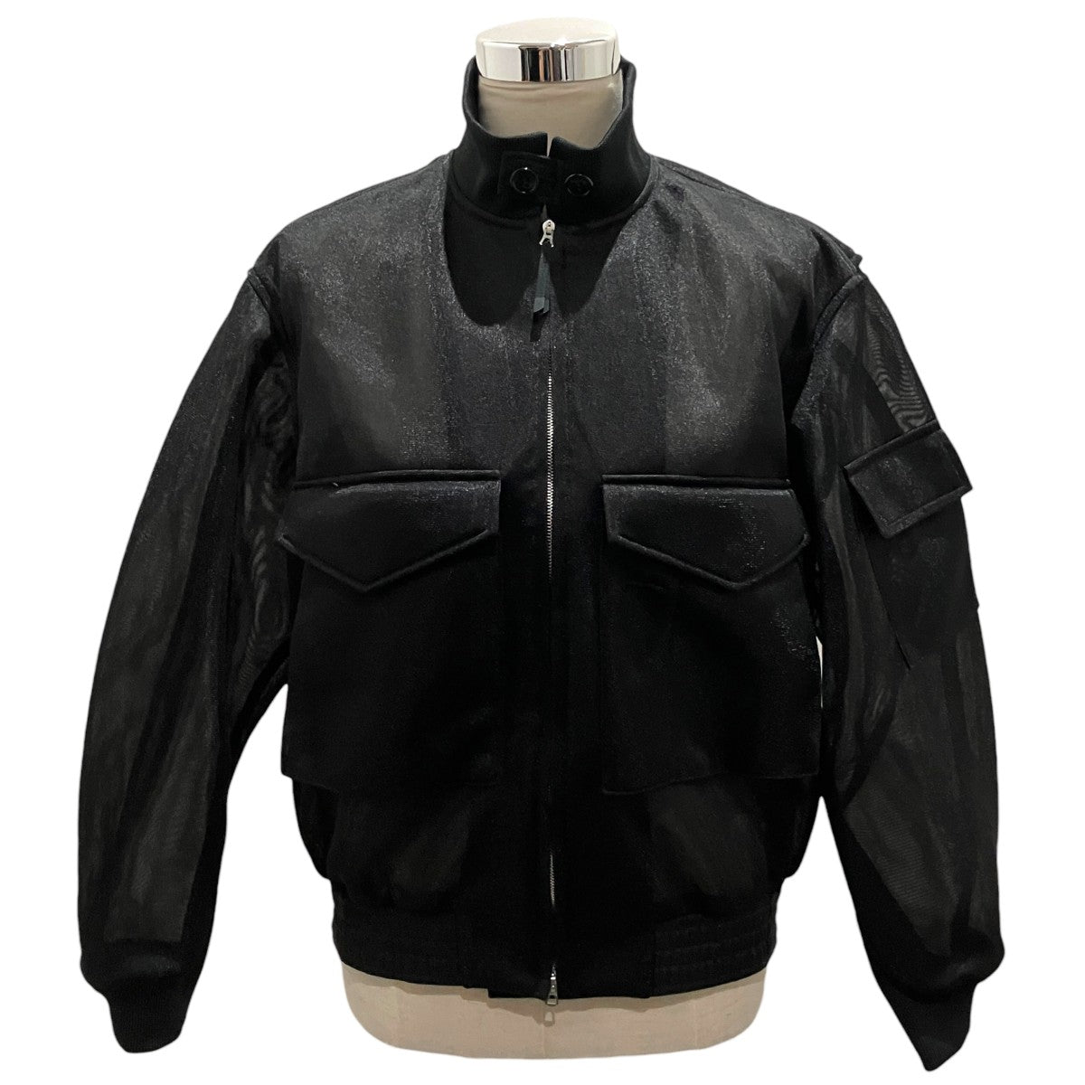 26SS【SHEER WEP JACKET】シアーブルゾン