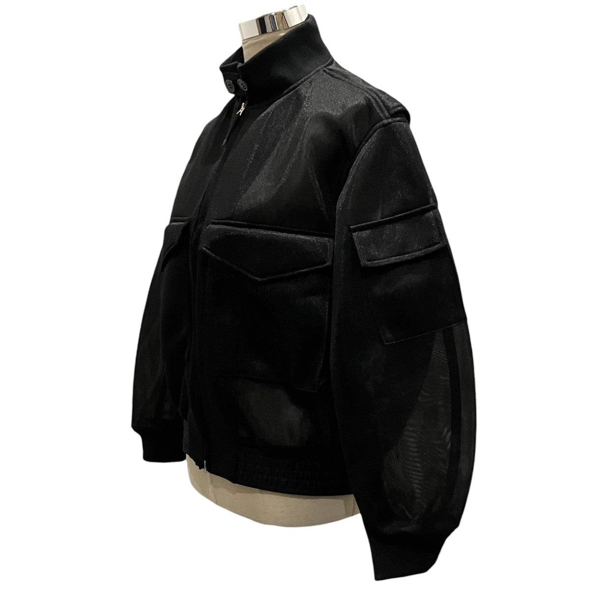 26SS【SHEER WEP JACKET】シアーブルゾン